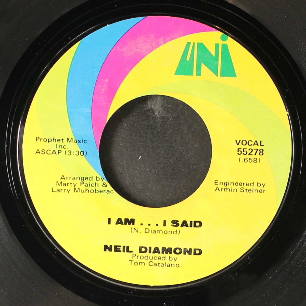 i am...i said by NEIL DIAMOND
