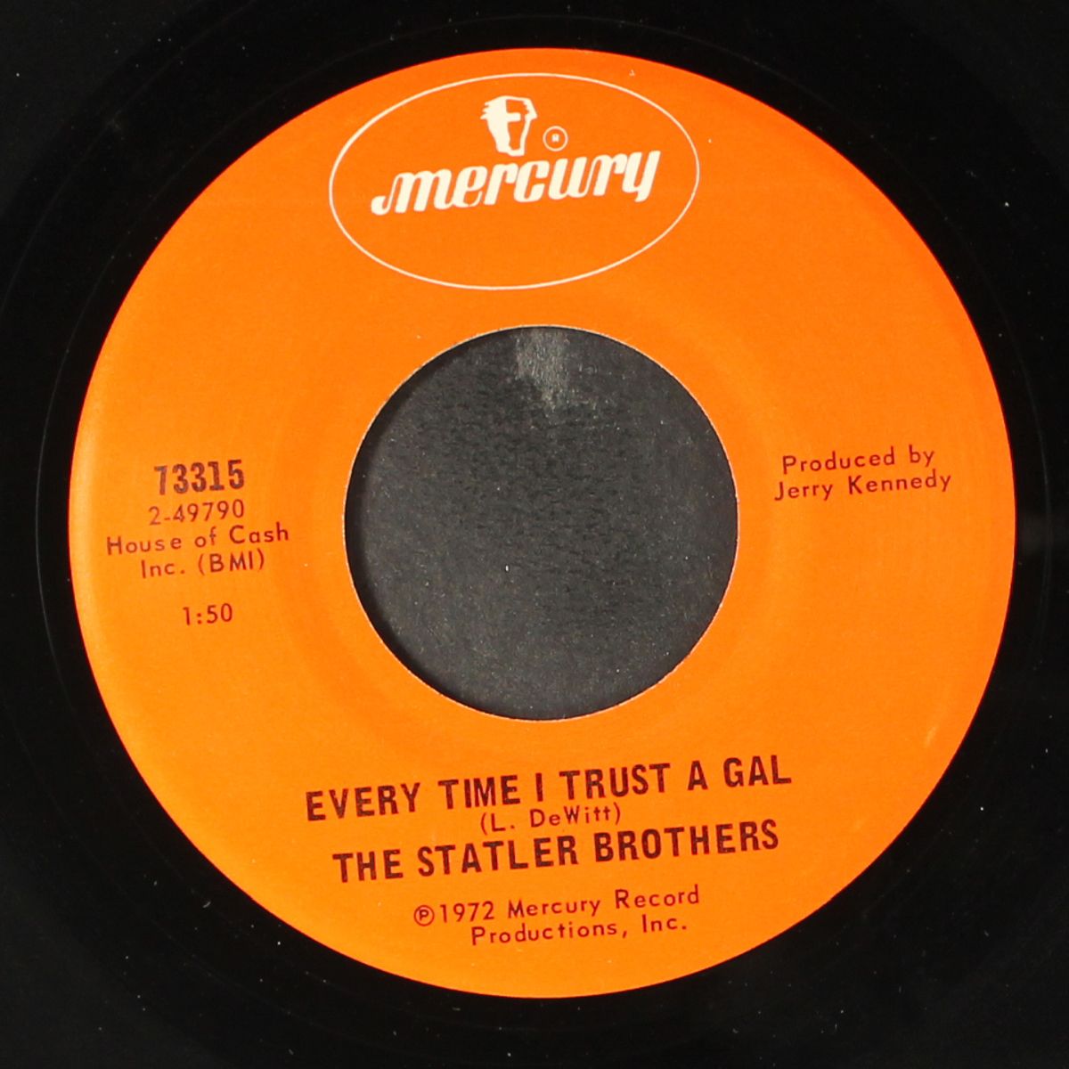 every time i trust a gal by STATLER BROTHERS