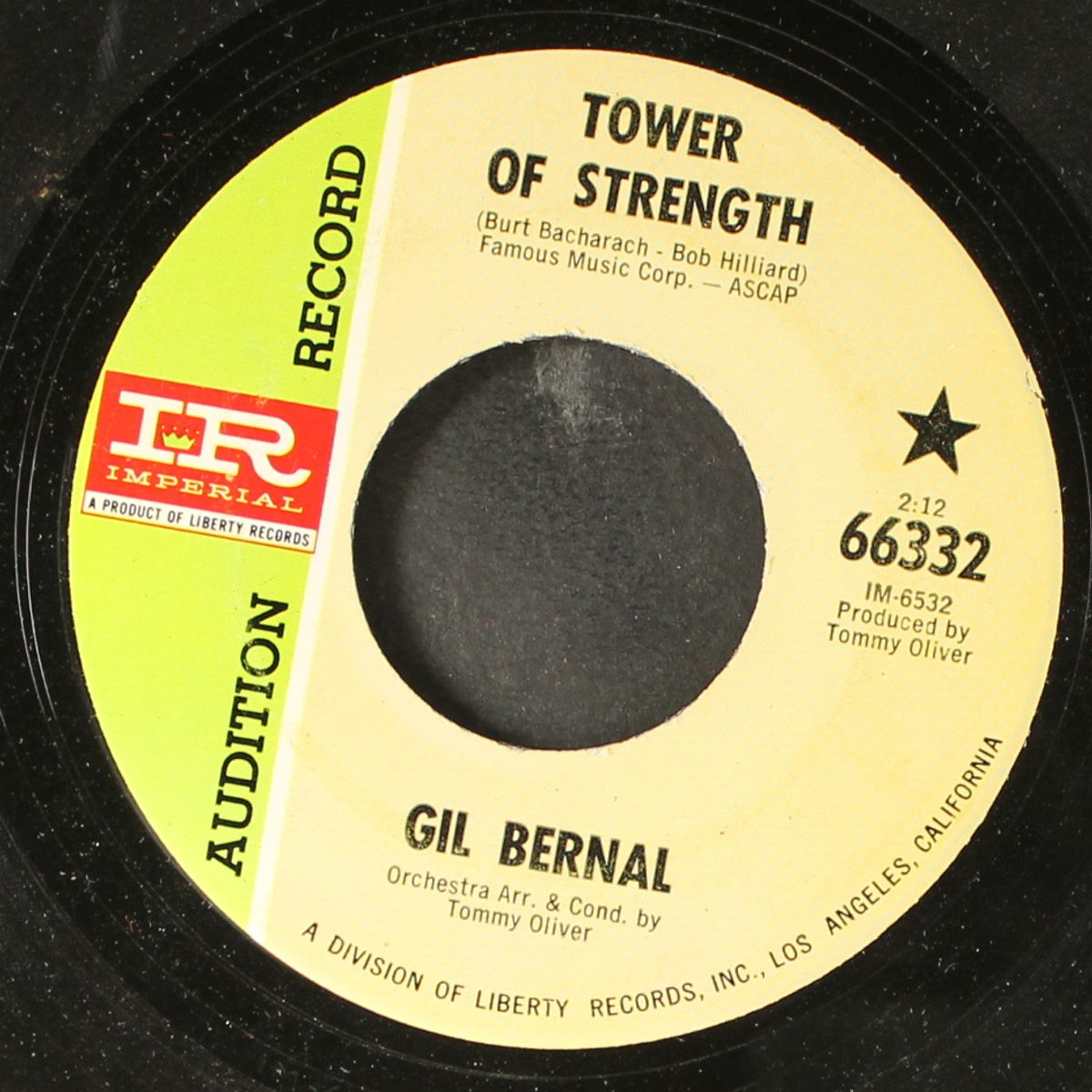 tower of stength / the man by GIL BERNAL