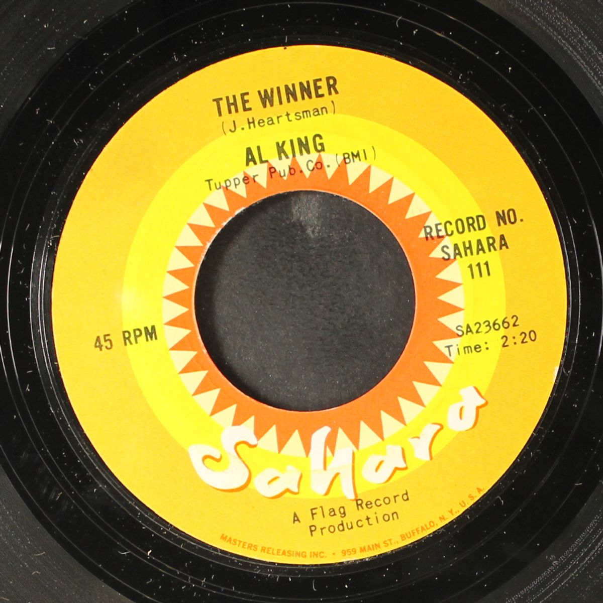 the winner / think twice before you speak by AL KING