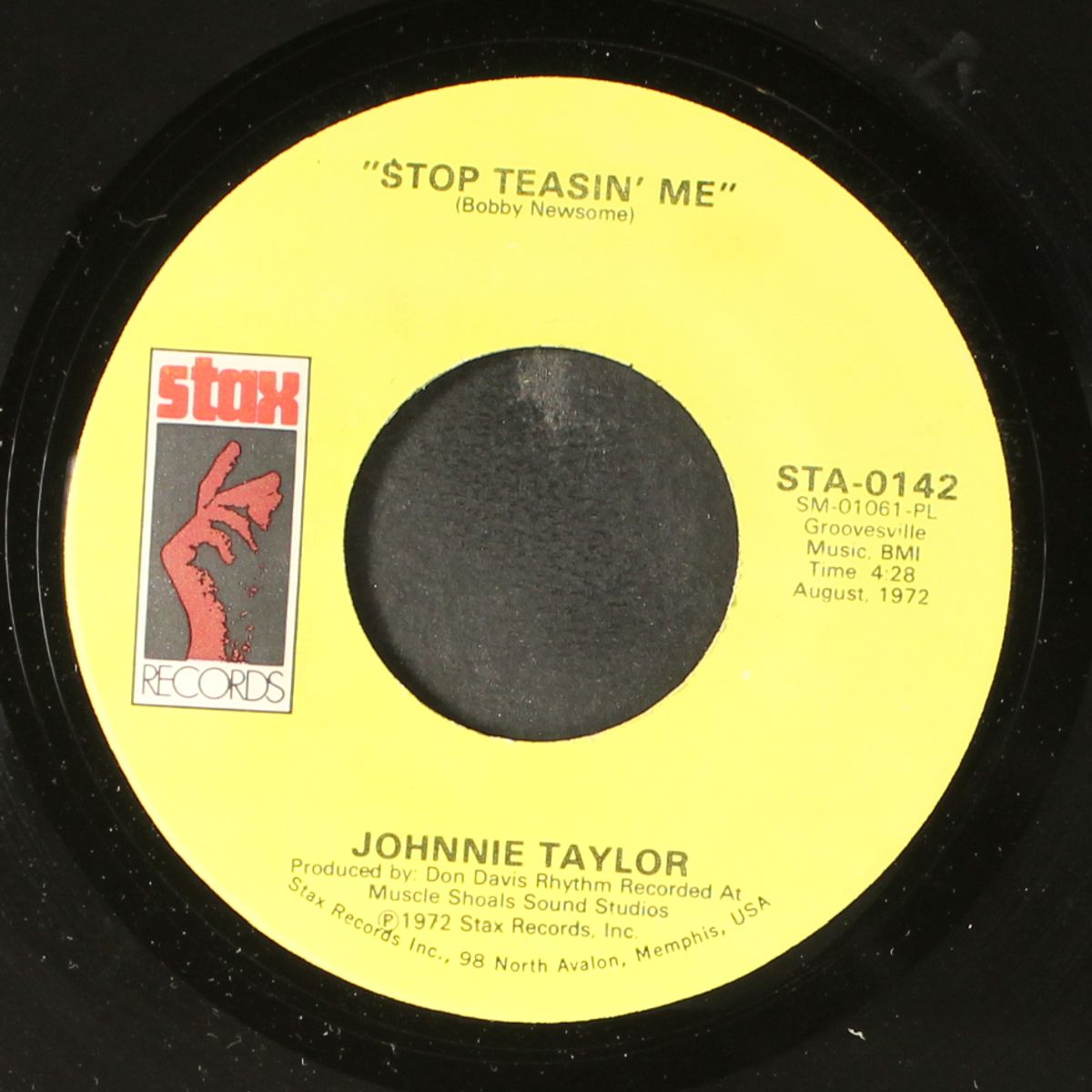stop teasin' me / stop doggin' me by JOHNNIE TAYLOR