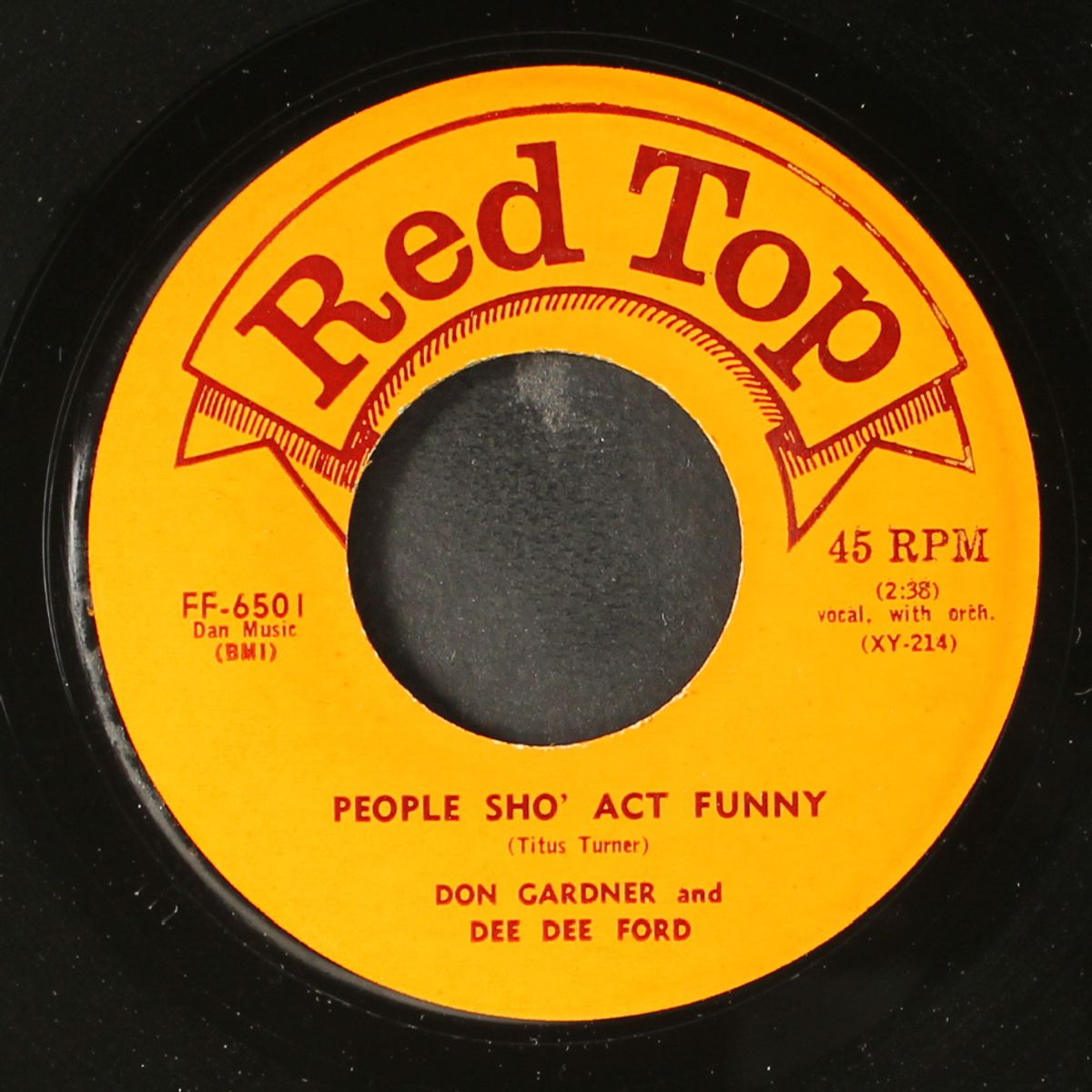 people sho' act funny / shake a leg , baby by DON GARDNER & DEE DEE FORD