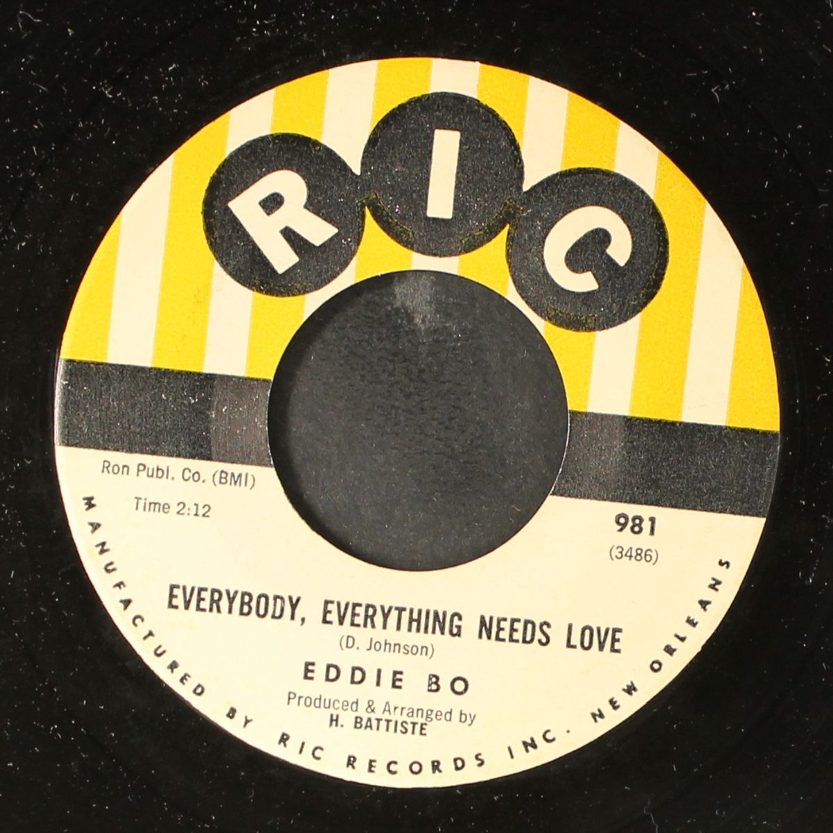 dinky doo / everybody, everything needs love by EDDIE BO
