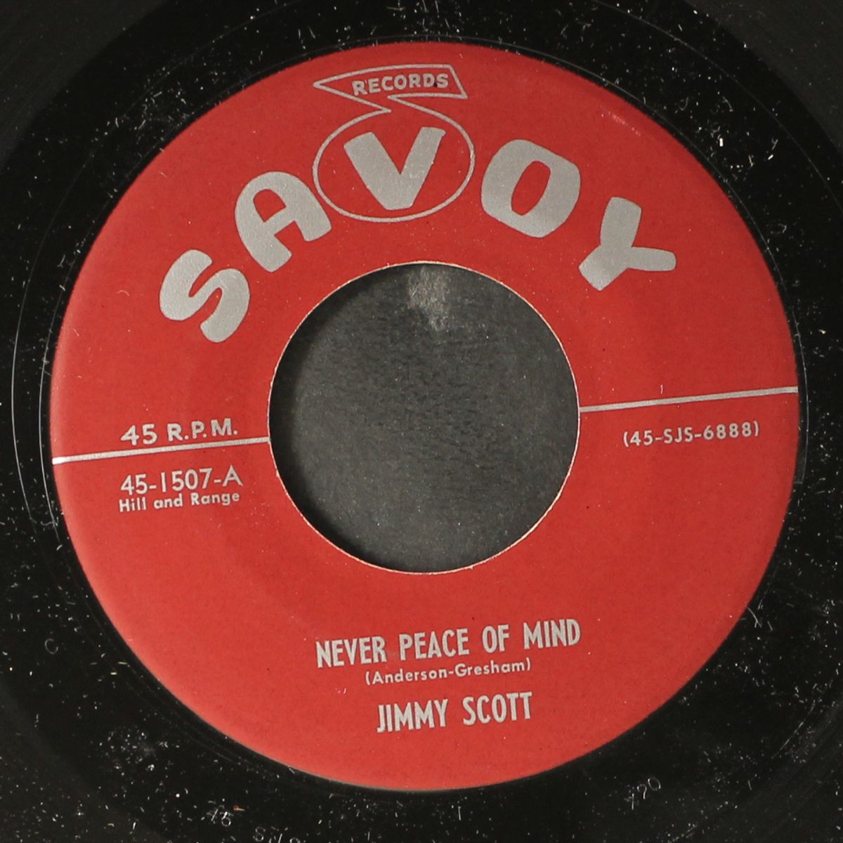 please be kind / never peace of mind by JIMMY SCOTT