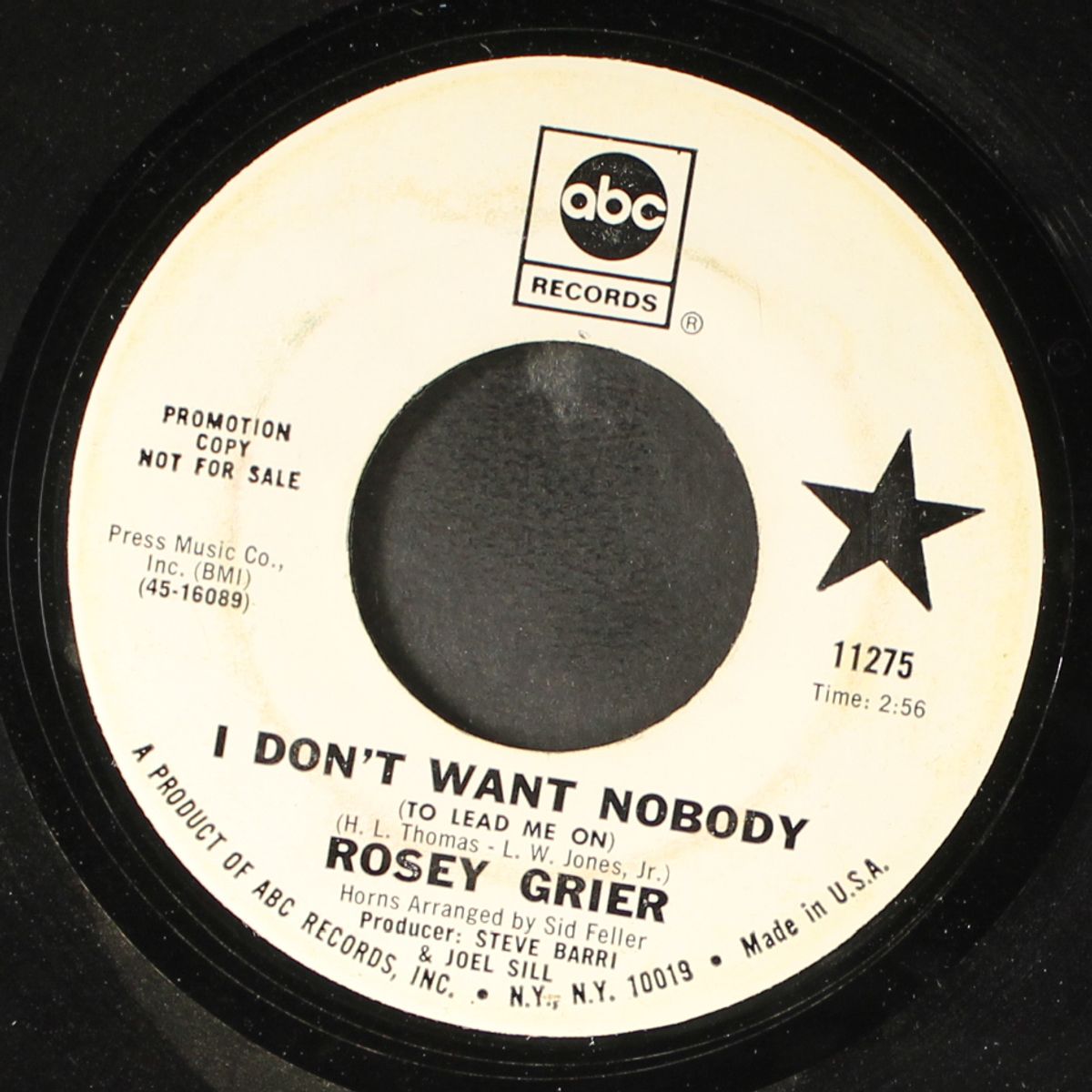 i don't want nobody by ROSEY GRIER