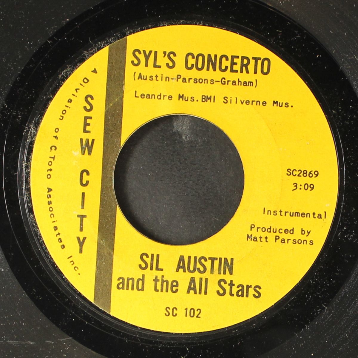 big boss man / syl's concerto by SIL AUSTIN & ALL STARS