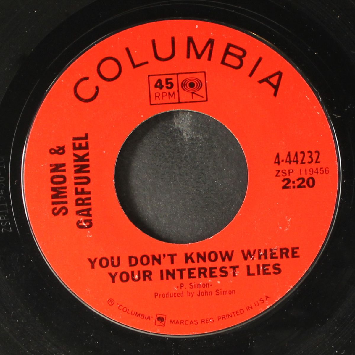 fakin' it / you don't know where your interest lies by SIMON & GARFUNKEL