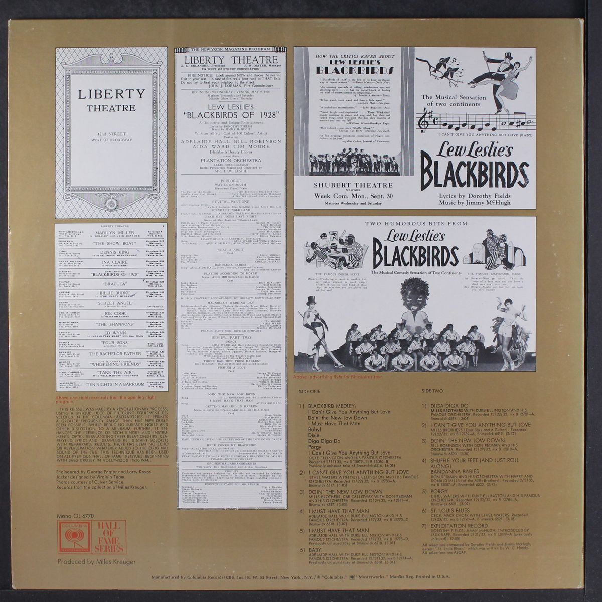 lew leslie's blackbirds of 1928 by ORIGINAL CAST