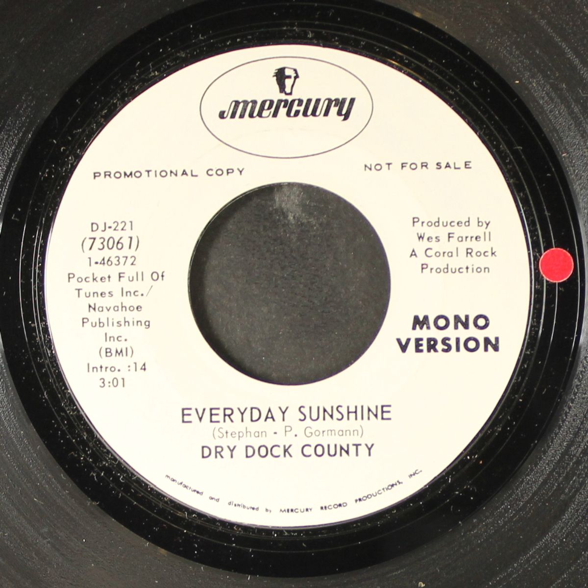 everyday sunshine / same by DRY DOCK COUNTY