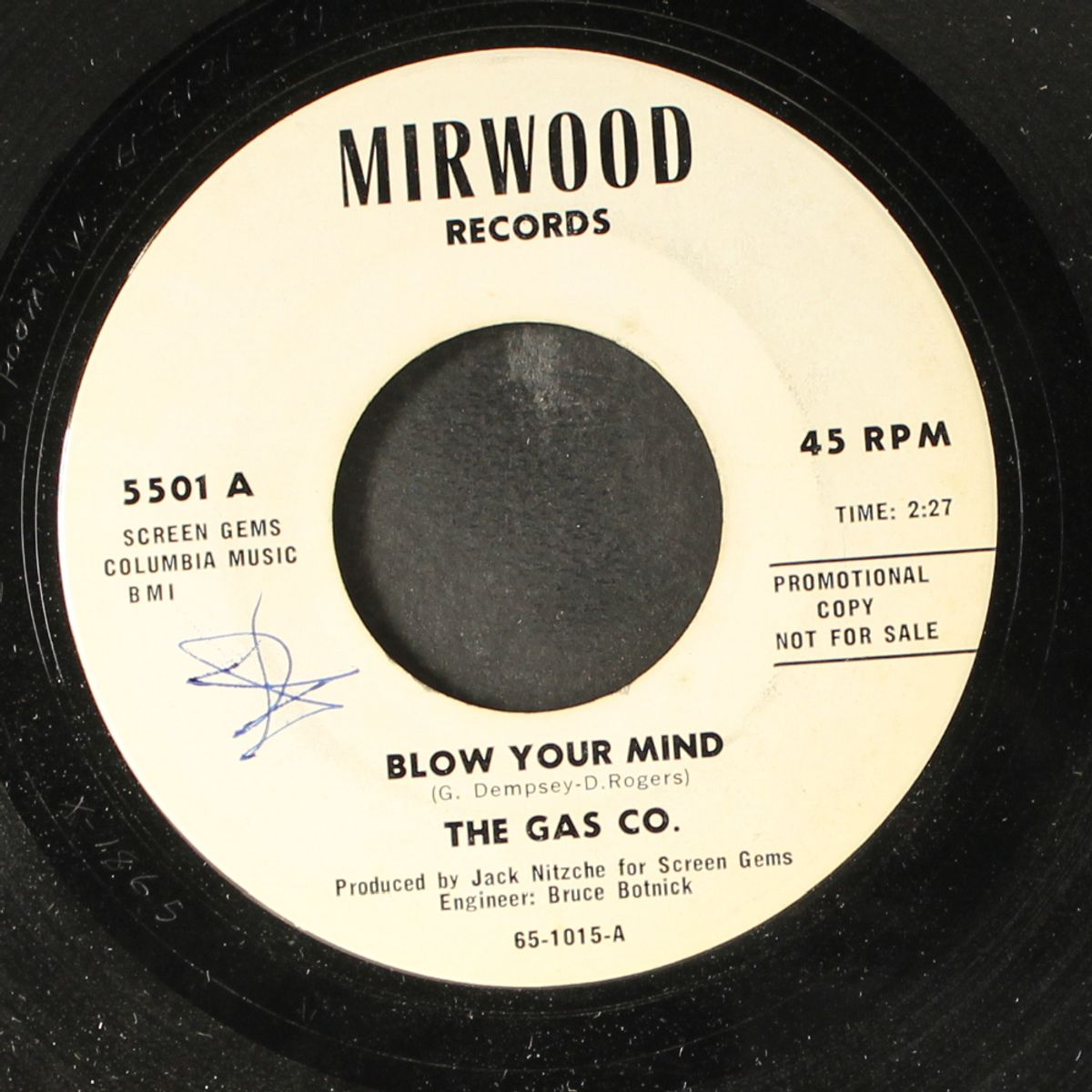 blow your mind / your time's up by GAS CO.
