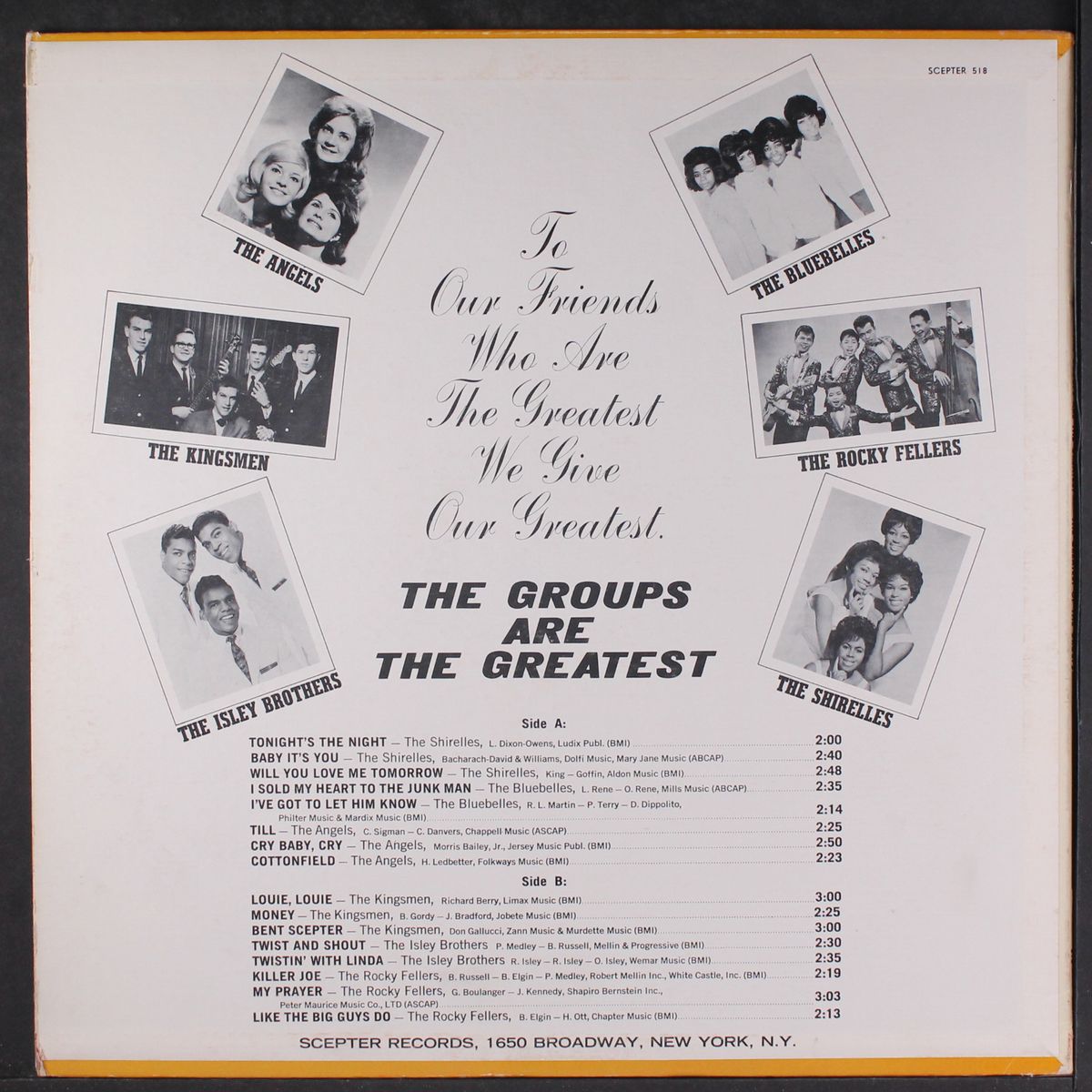 the groups are the greatest by VARIOUS