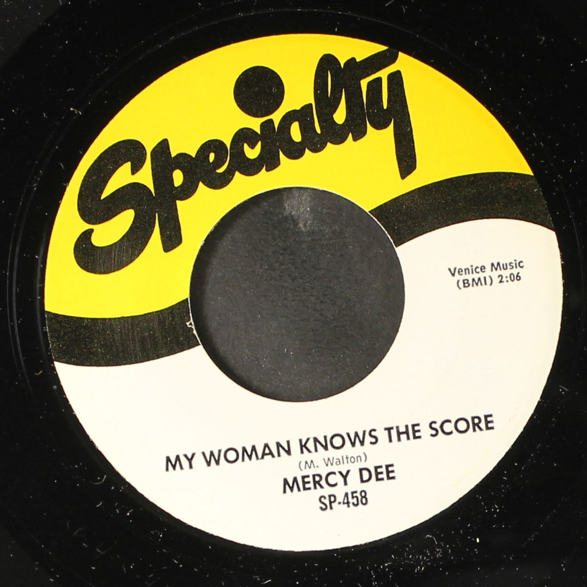 one room country shack / my woman knows the score by MERCY DEE