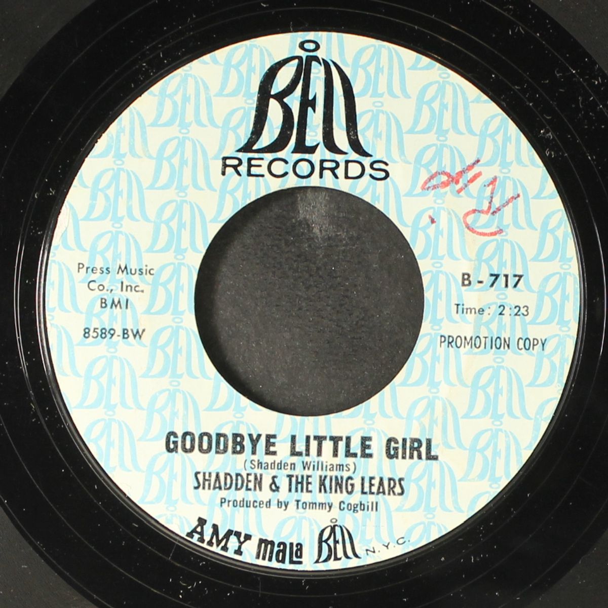 goodbye little girl / goodtime merry go round by SHADDEN & KING LEARS