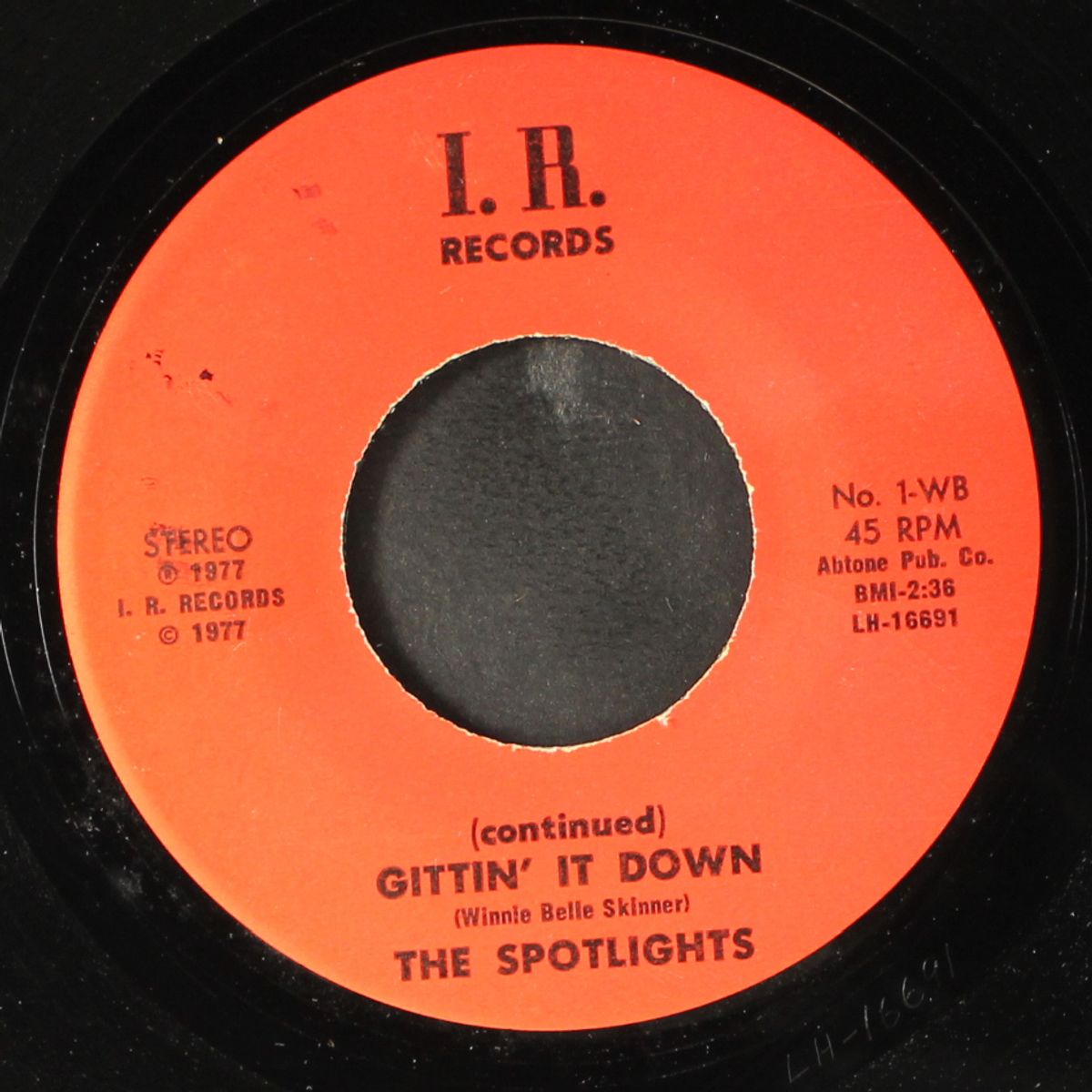 gittin' it down / continued by SPOTLIGHTS
