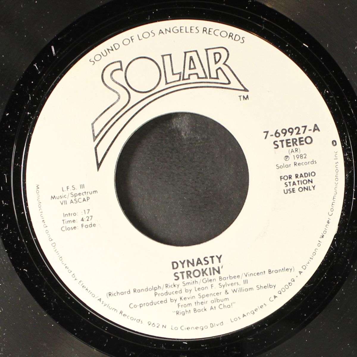 strokin' / a man in love by DYNASTY