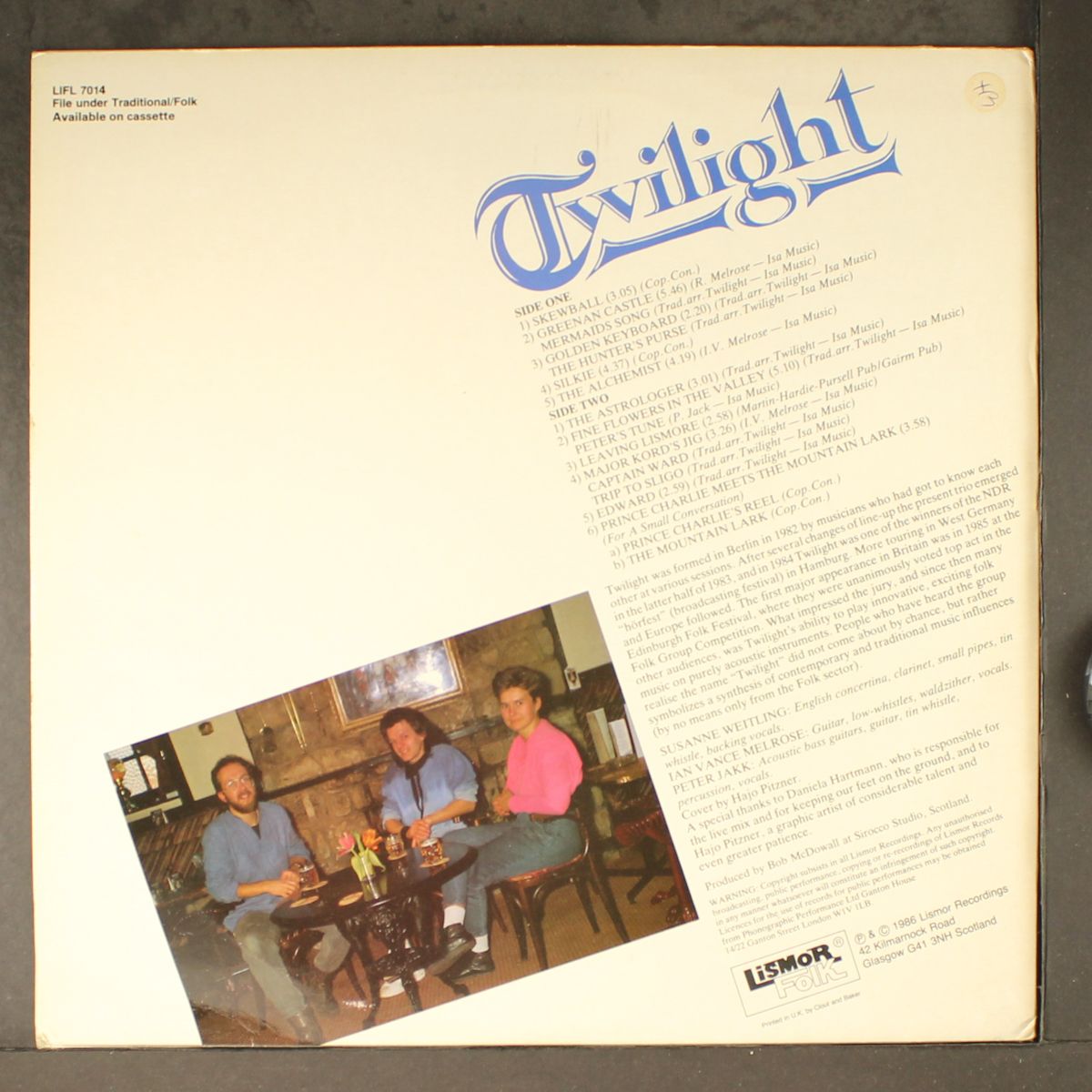 modern folk arrangements by TWILIGHT