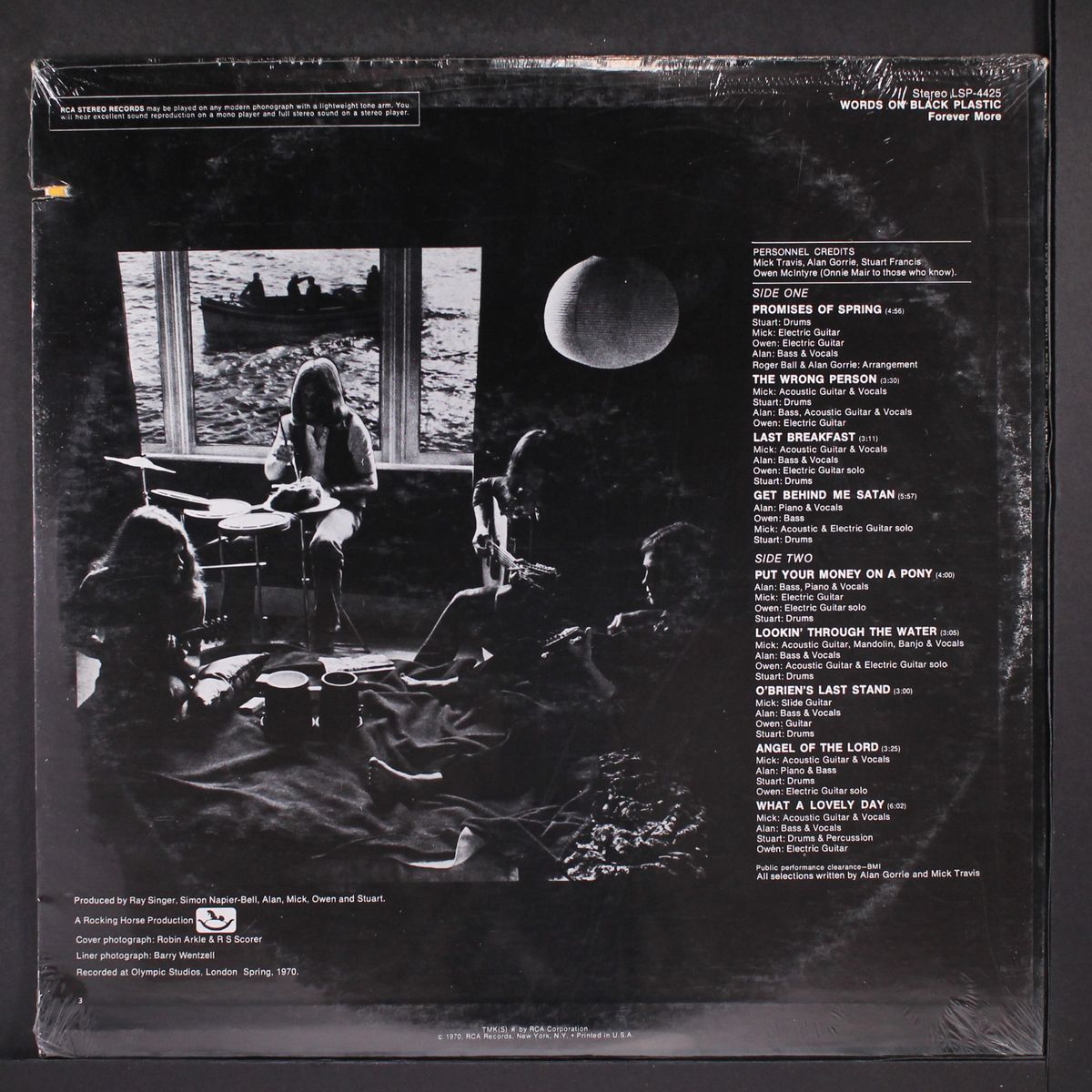 words on black plastic by FOREVER MORE