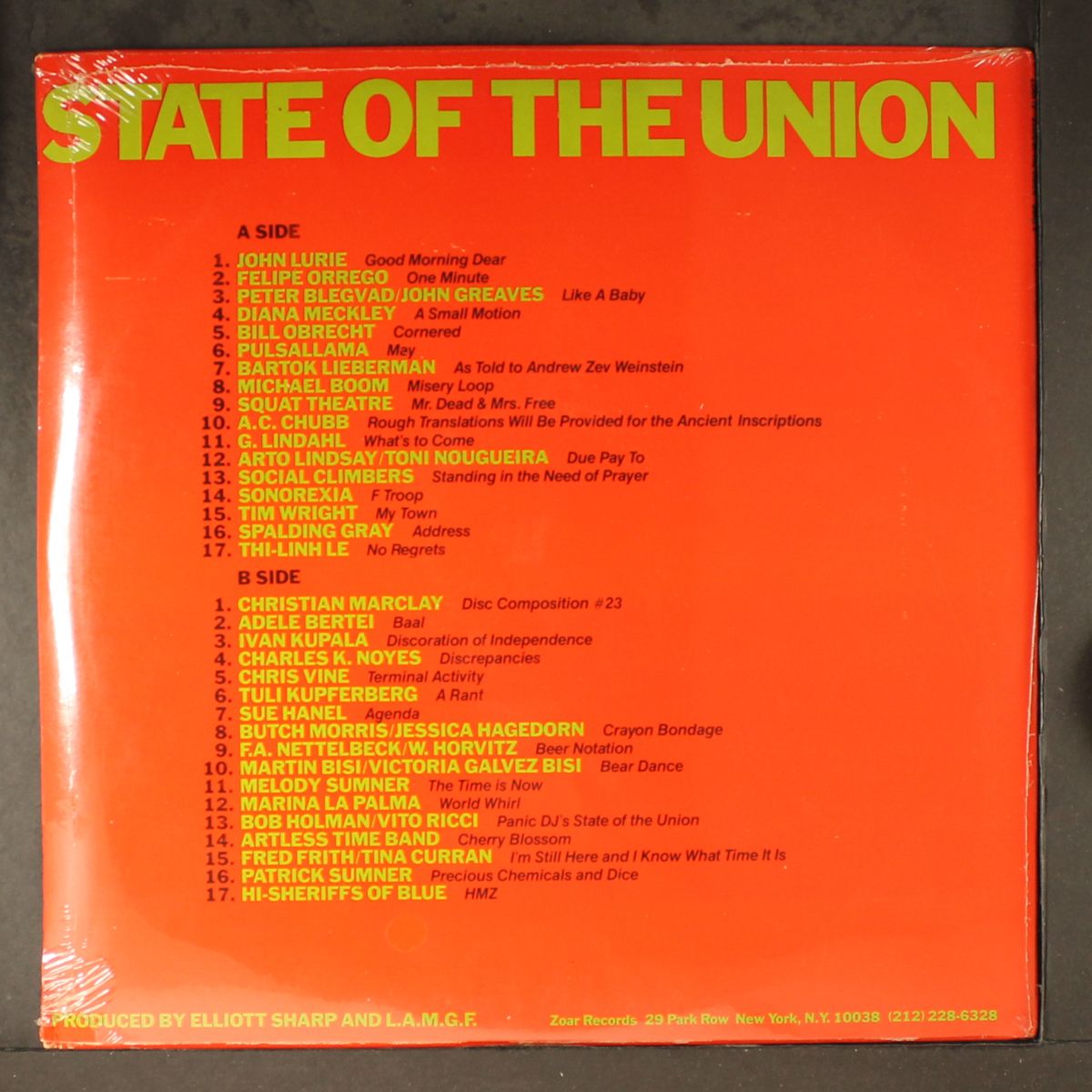 state of the union by VARIOUS