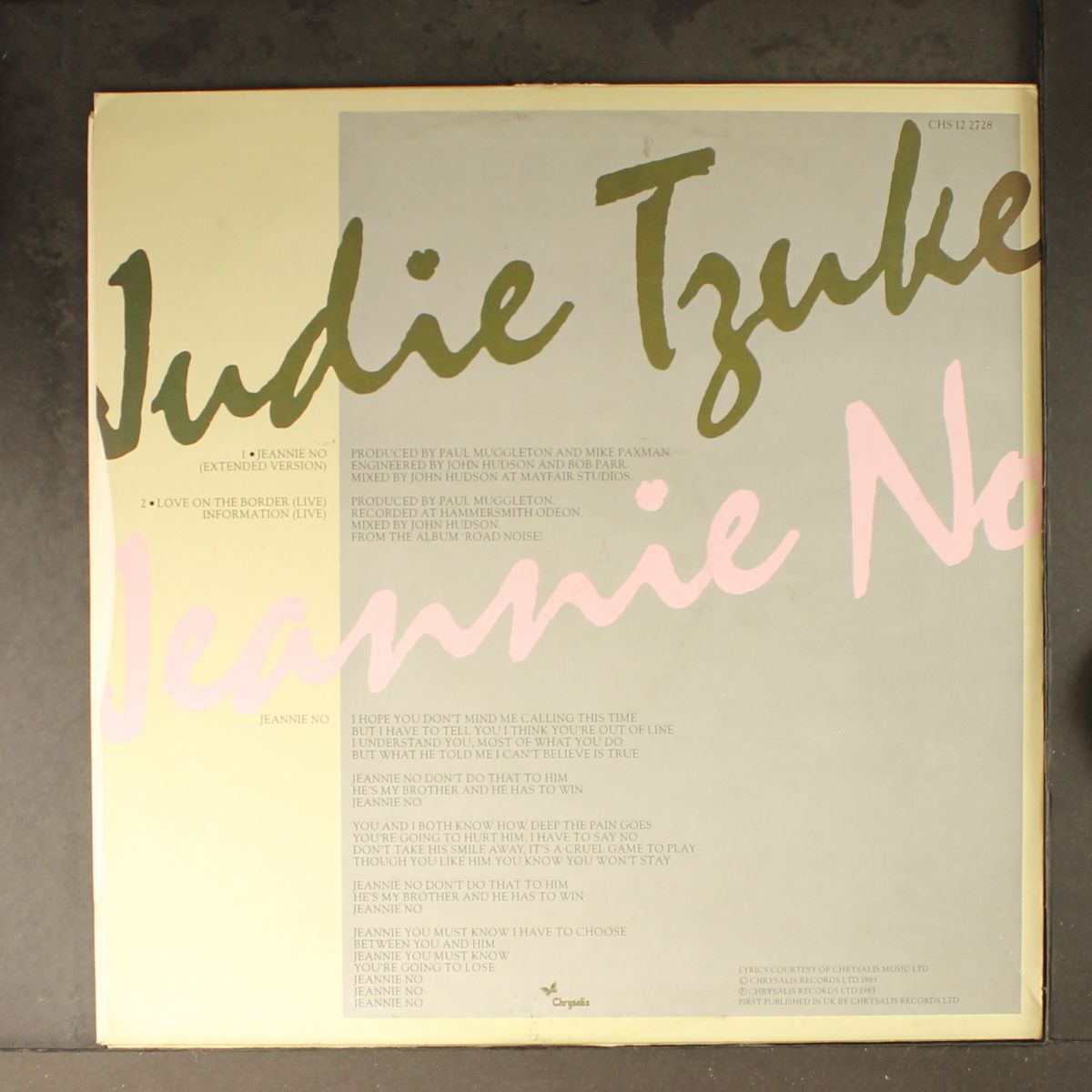 jeannie no by JUDIE TZUKE