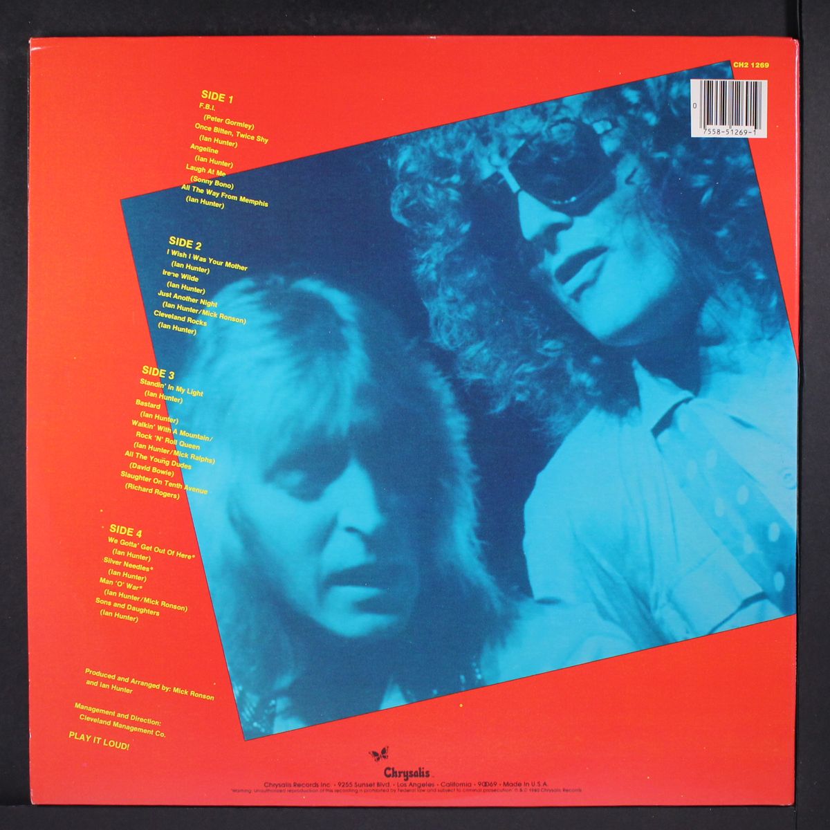 live, welcome to the club by IAN HUNTER