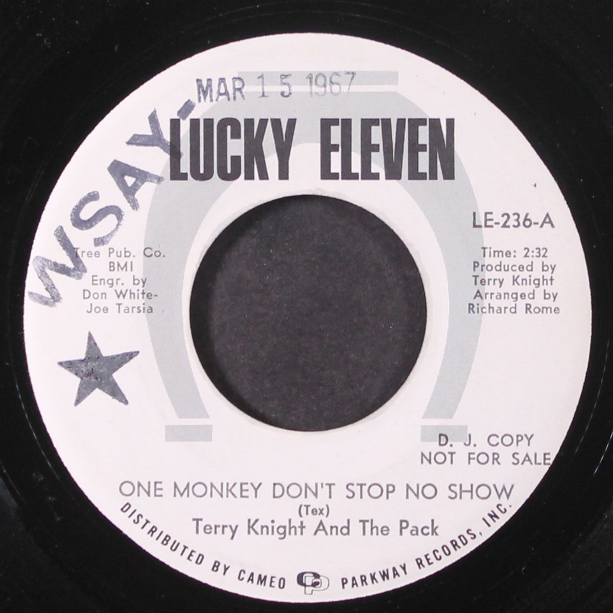 one monkey don't stop no show by TERRY KNIGHT & PACK