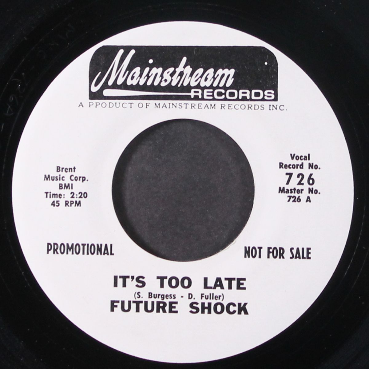 it's too late / same by FUTURE SHOCK