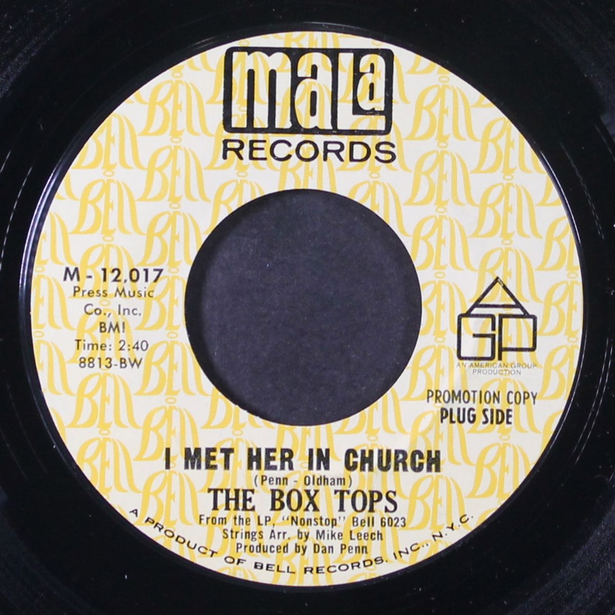 i met her in church by BOX TOPS