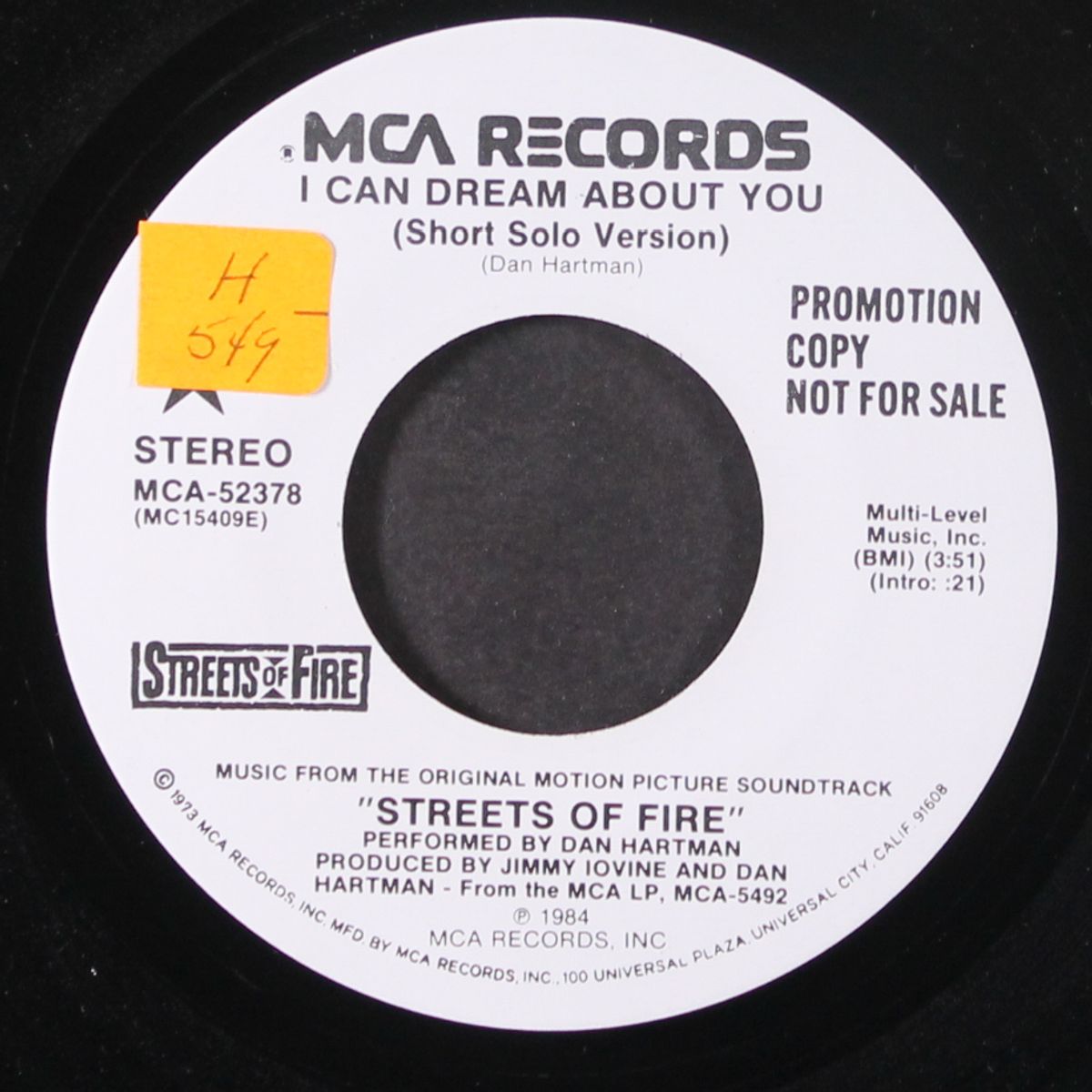 i can dream about you by DAN HARTMAN