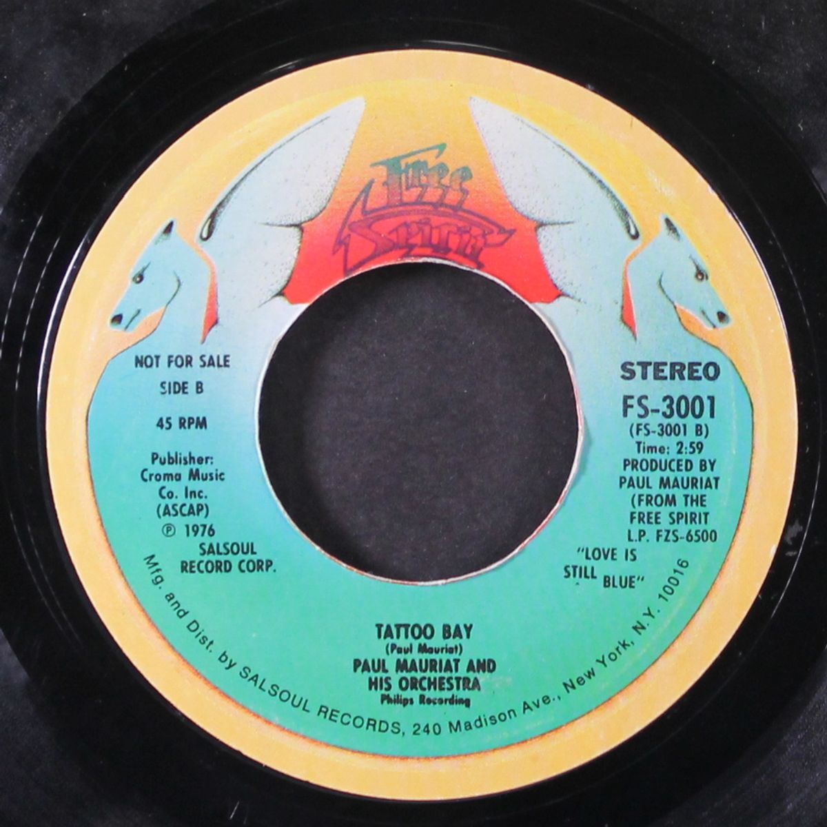 love is still blue / tattoo baby by PAUL MAURIAT
