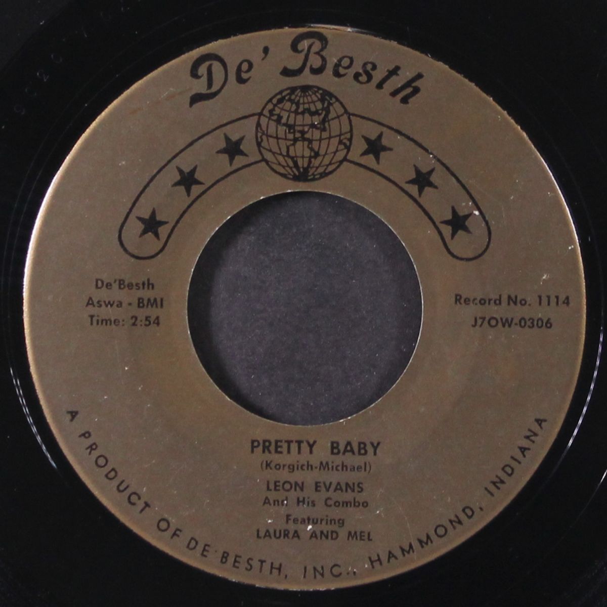 let the past / pretty baby by LEON EVANS