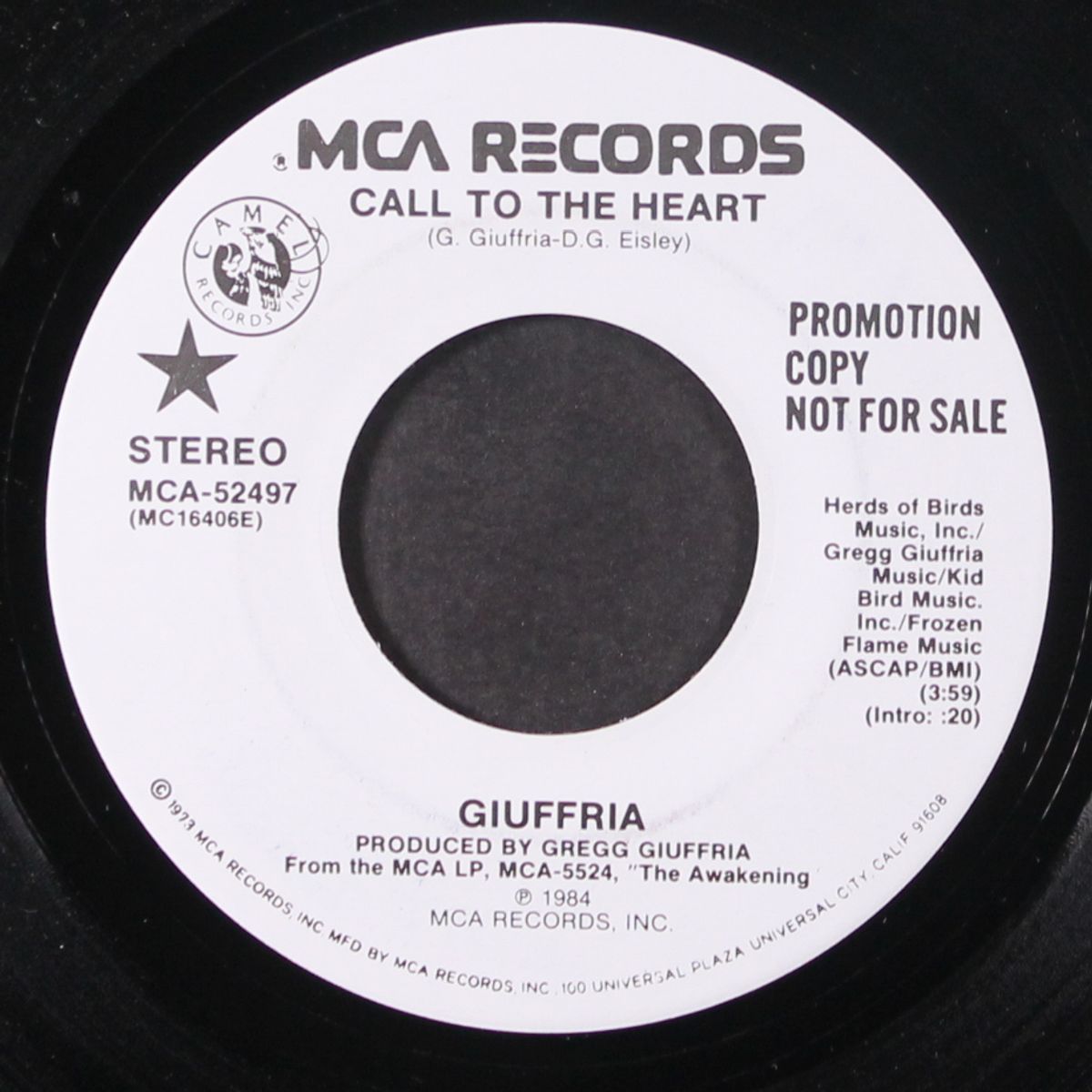 call to the heart / same by GIUFFRIA