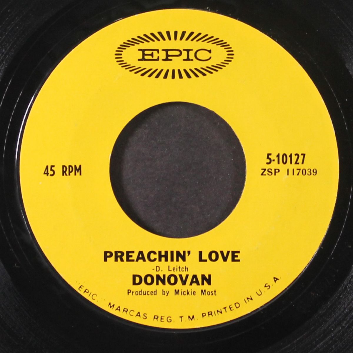 epistle to dippy / preachin' love by DONOVAN