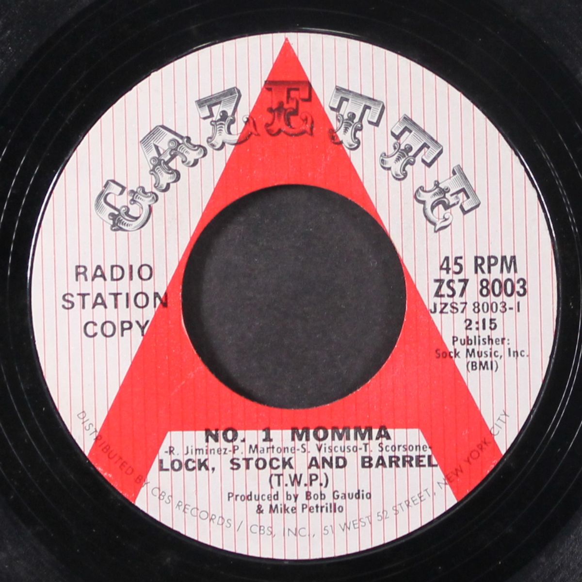 no. 1 mama / all because of you by LOCK, STOCK AND BARREL