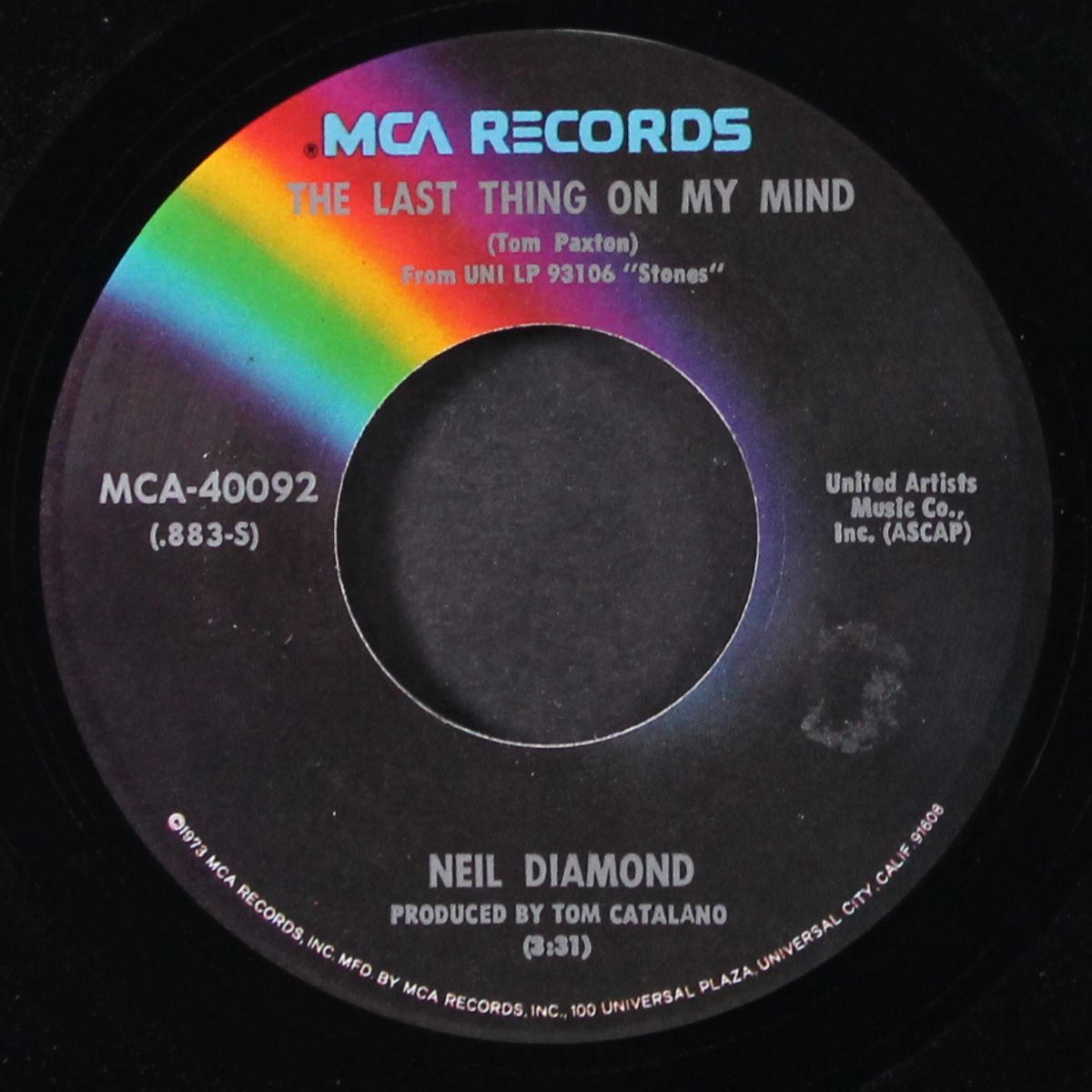 the last thing on my mind / canta libre by NEIL DIAMOND