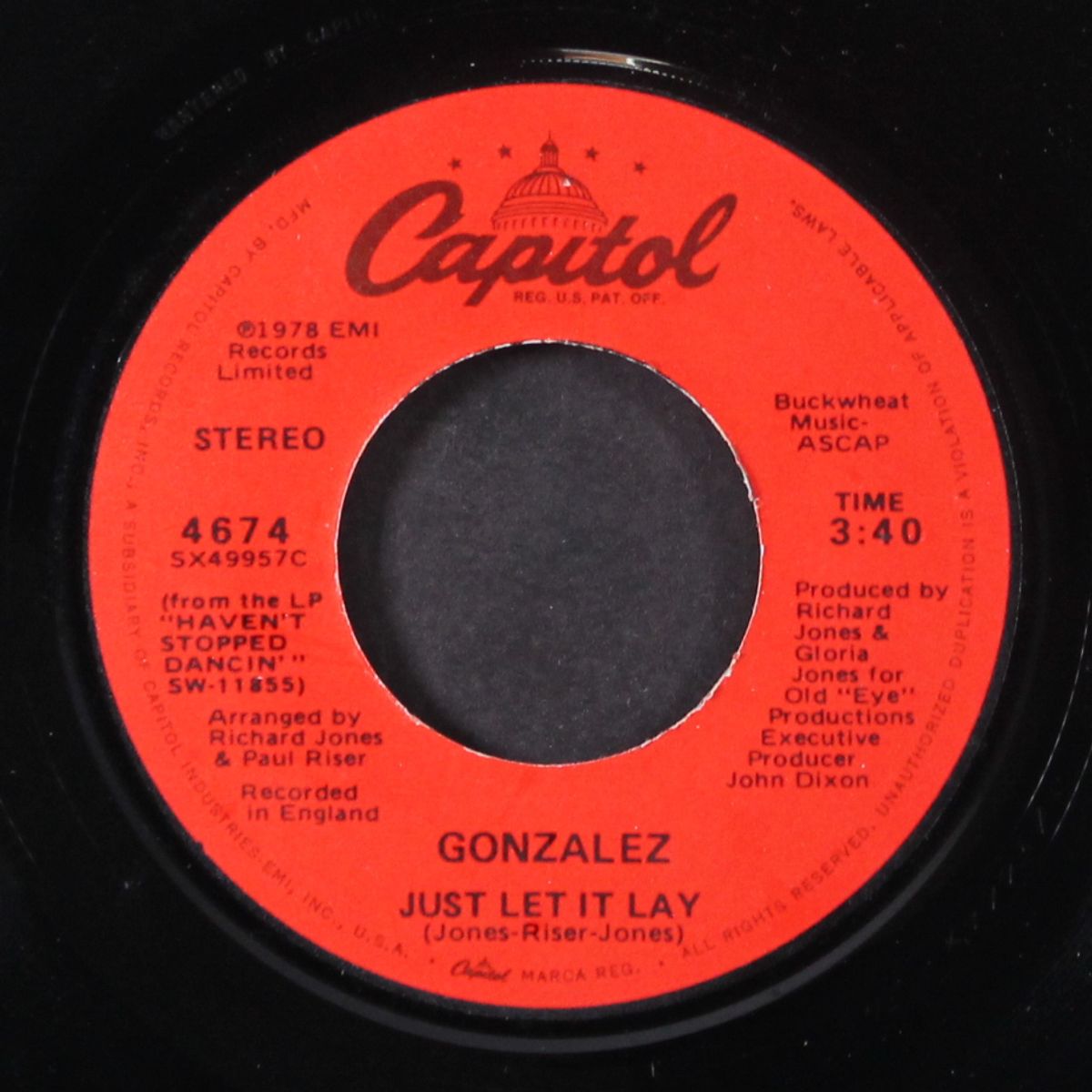 haven't stopped dancing yet by GONZALEZ