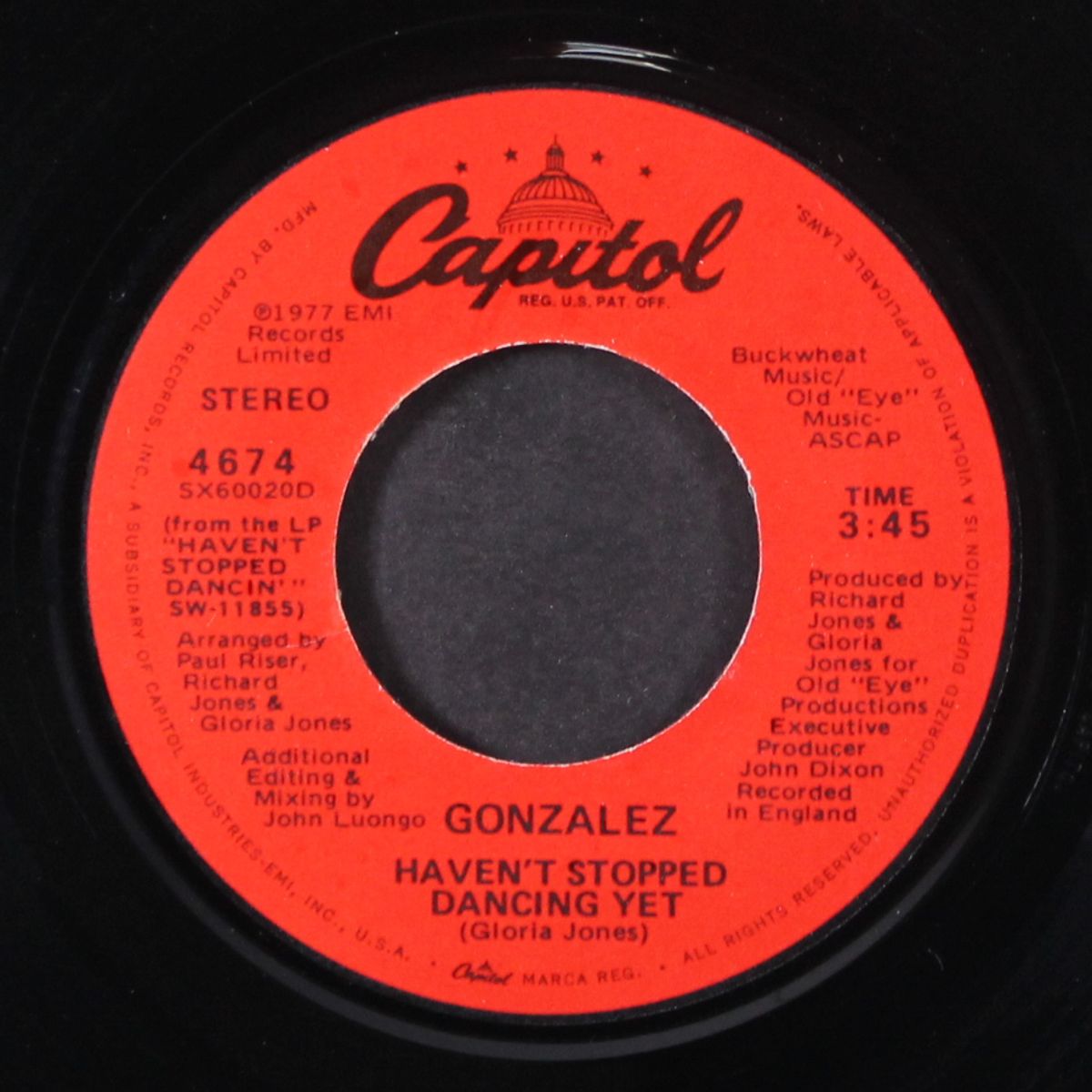 haven't stopped dancing yet by GONZALEZ