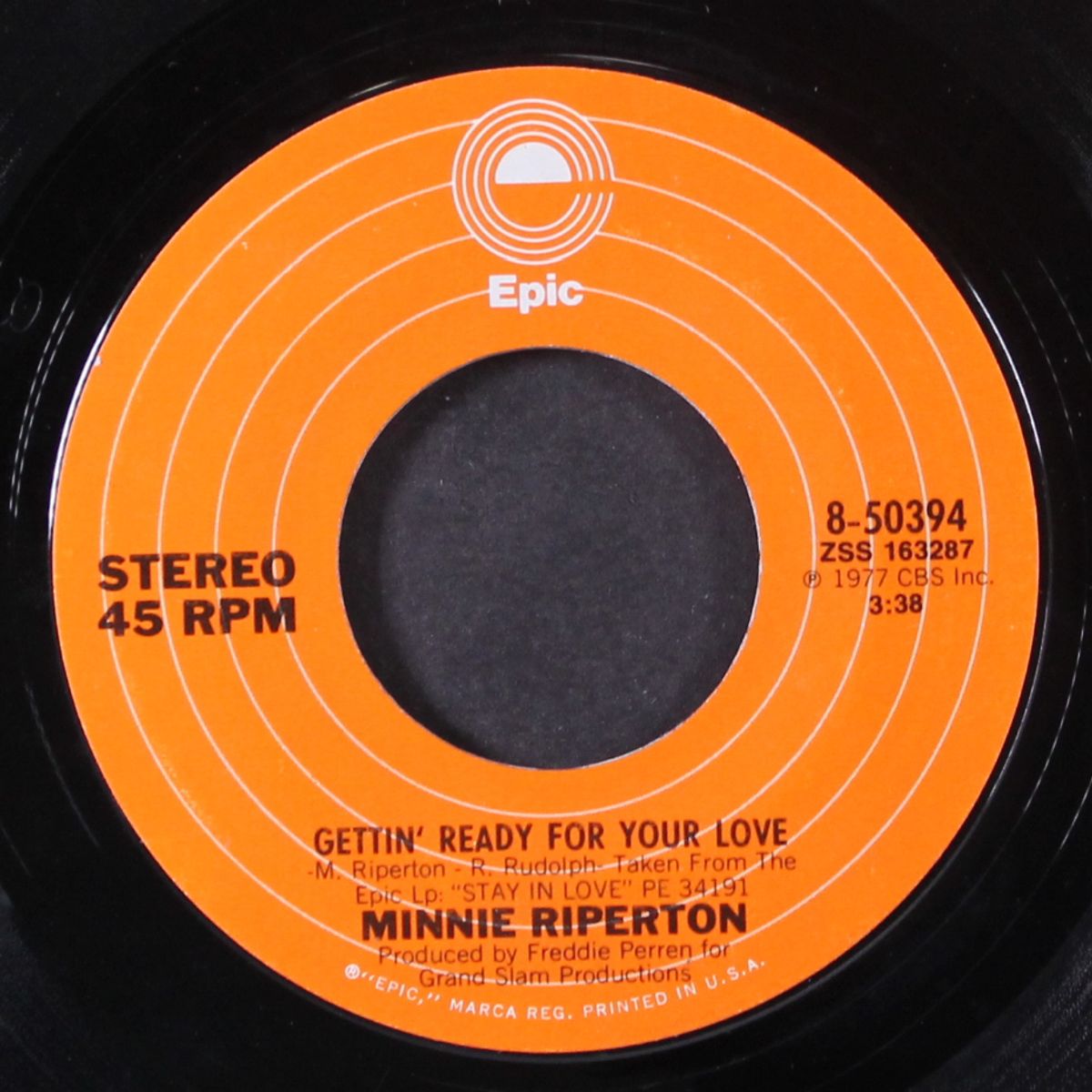 wouldn't matter where you are / gettin' ready for your love by MINNIE RIPERTON