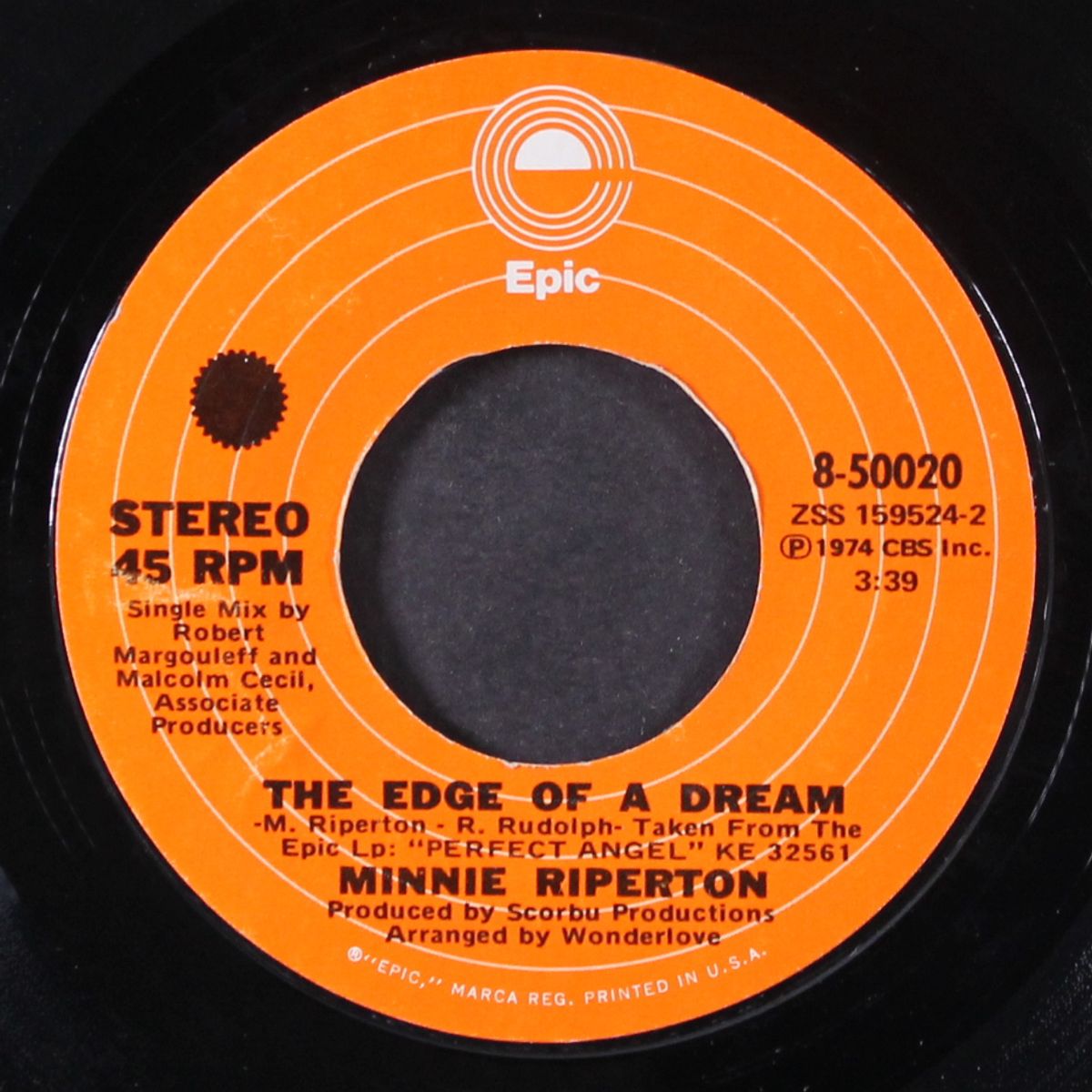 seeing you this way / the edge of a dream by MINNIE RIPERTON