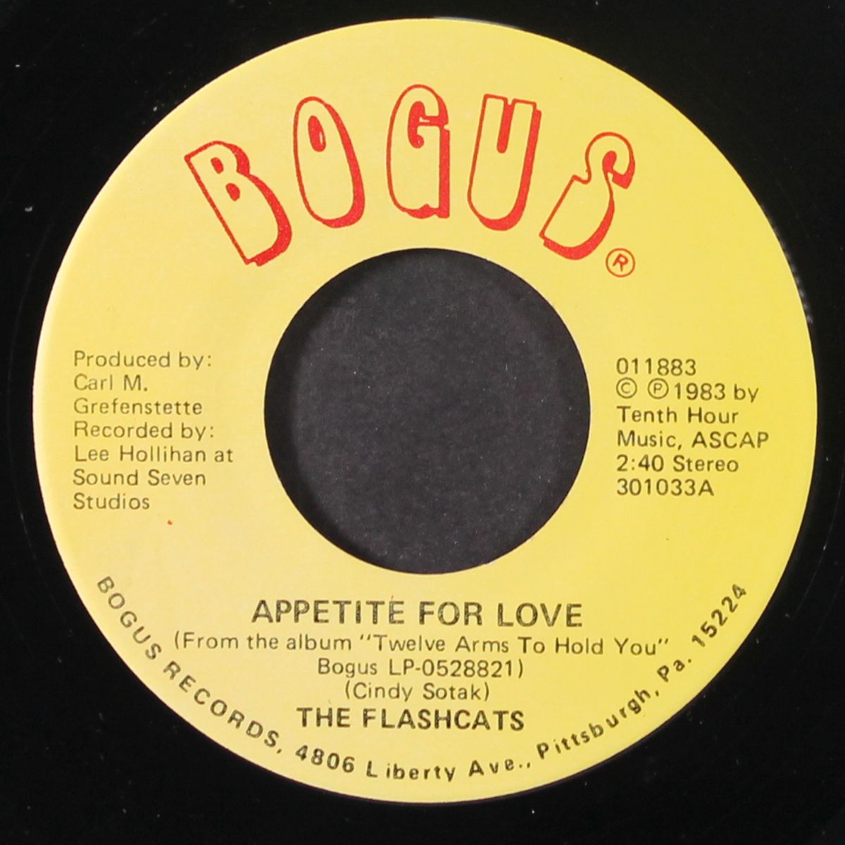 nosey joe / appetite for love by FLASHCATS