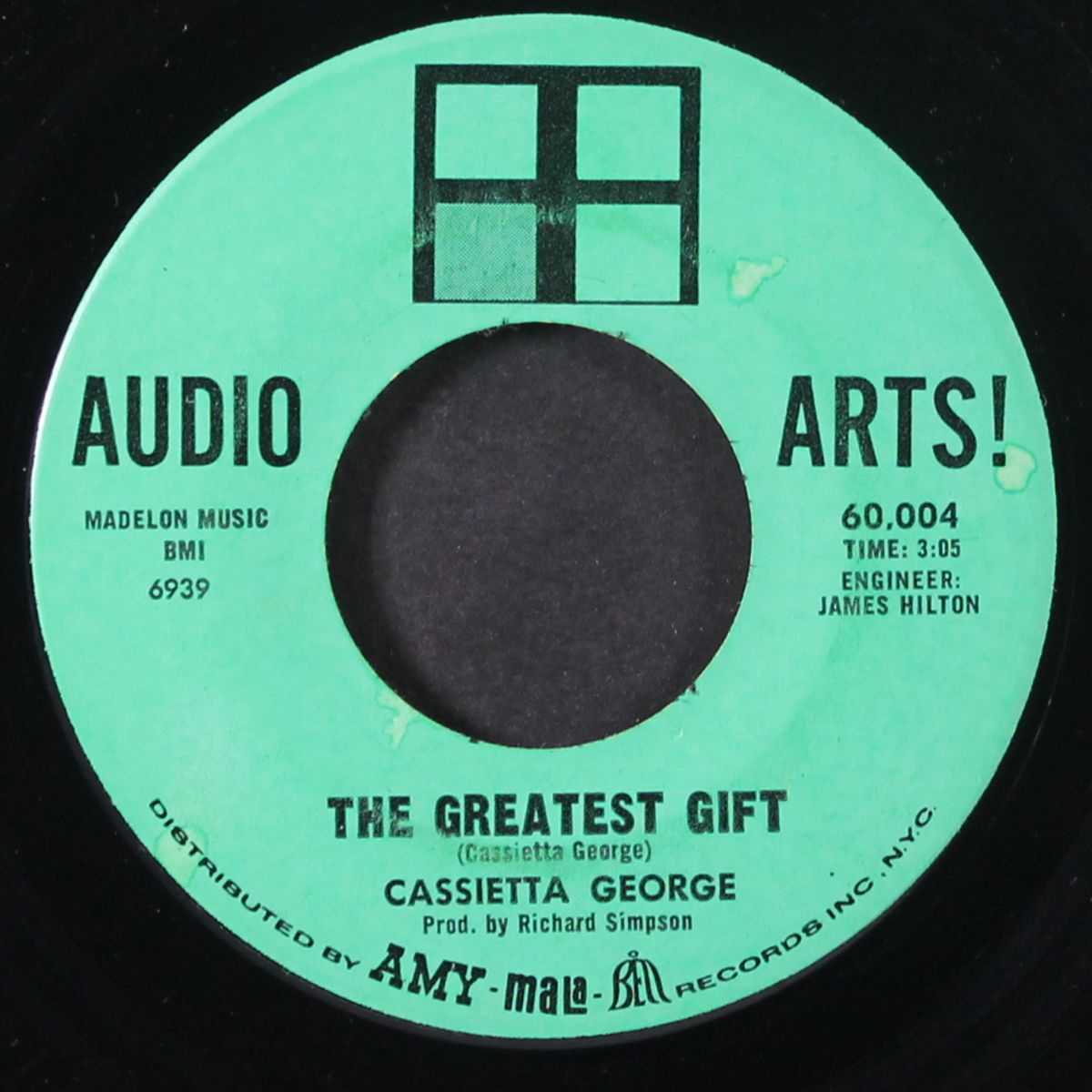 the greatest gift / silent night by CASSIETTA GEORGE