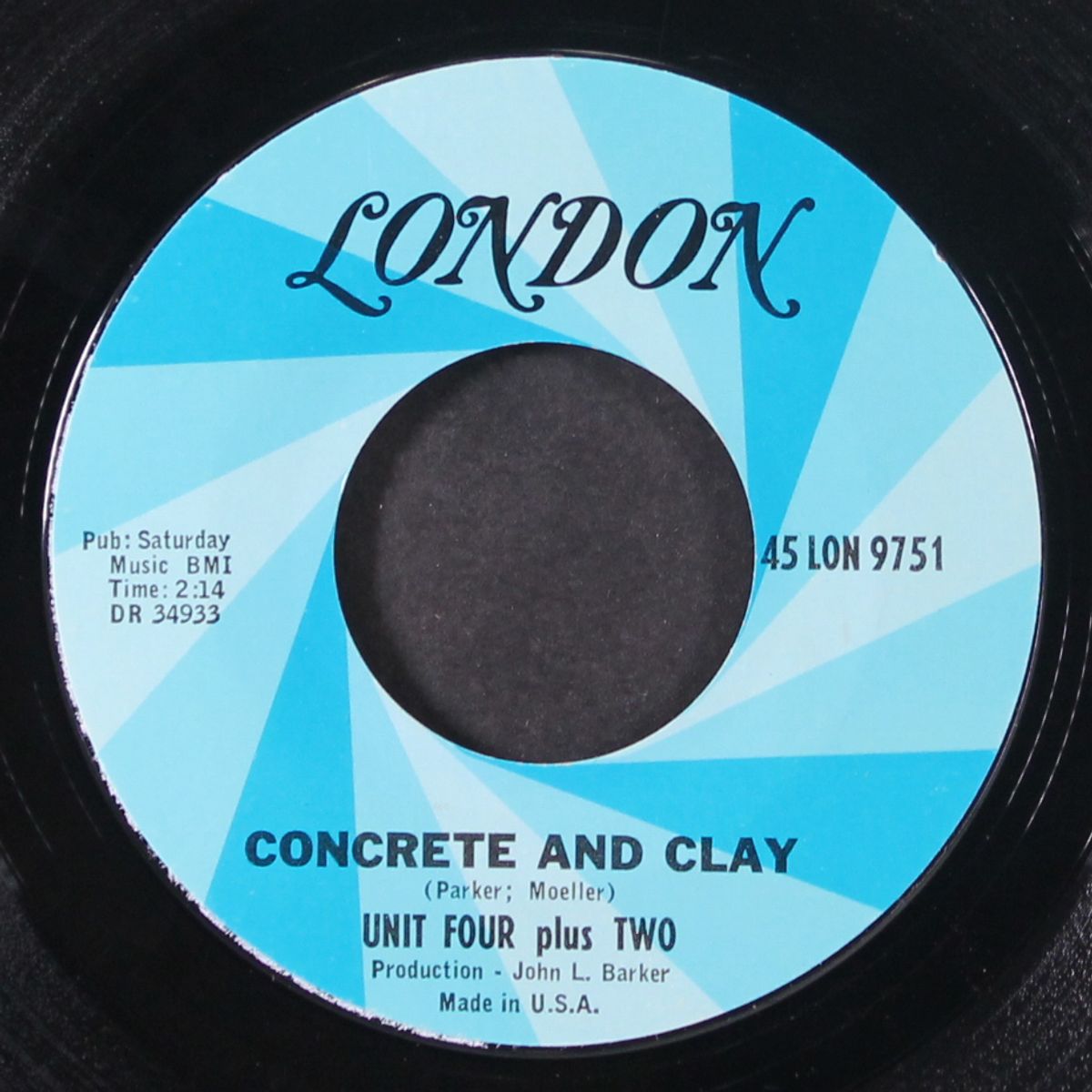 concrete and clay / when i fall in love by UNIT FOUR PLUS TWO