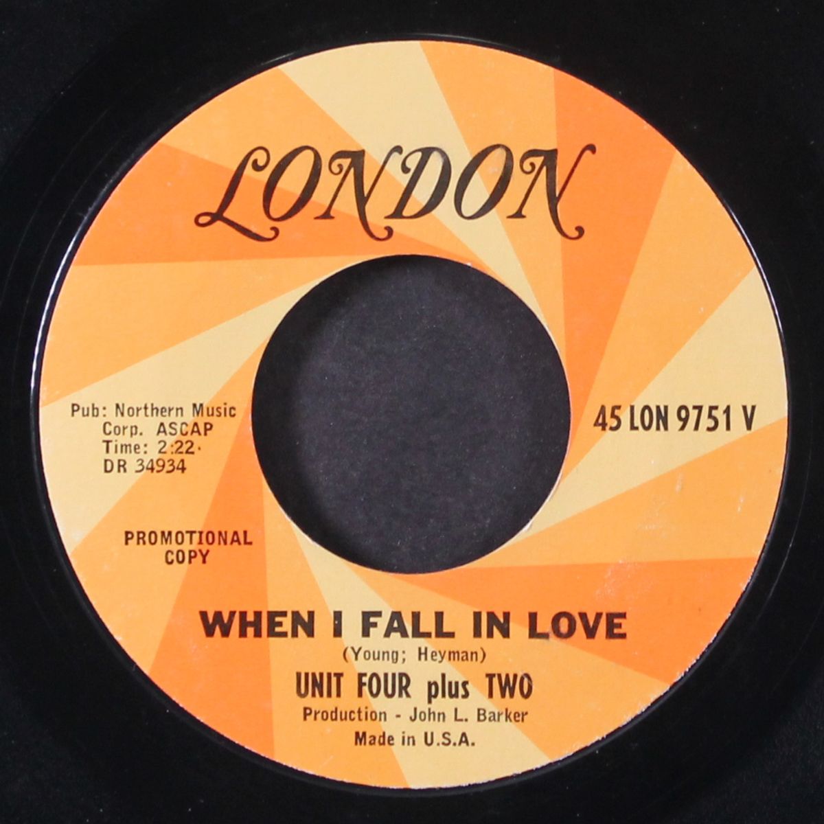 concrete and clay / when i fall in love by UNIT FOUR PLUS TWO