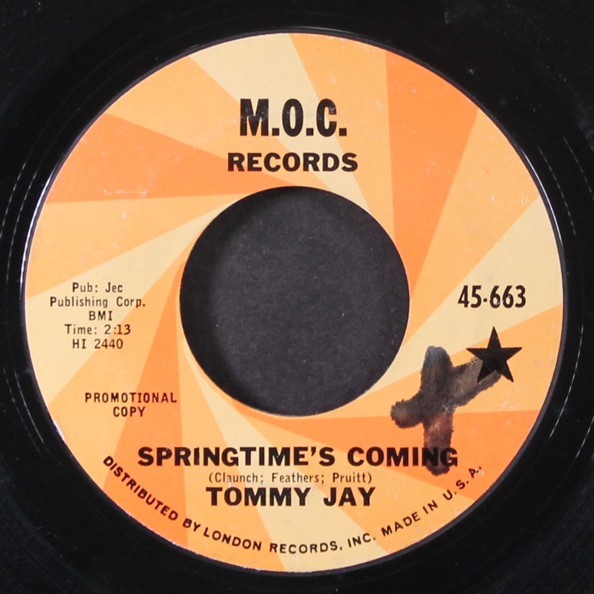 springtime's coming by TOMMY JAY