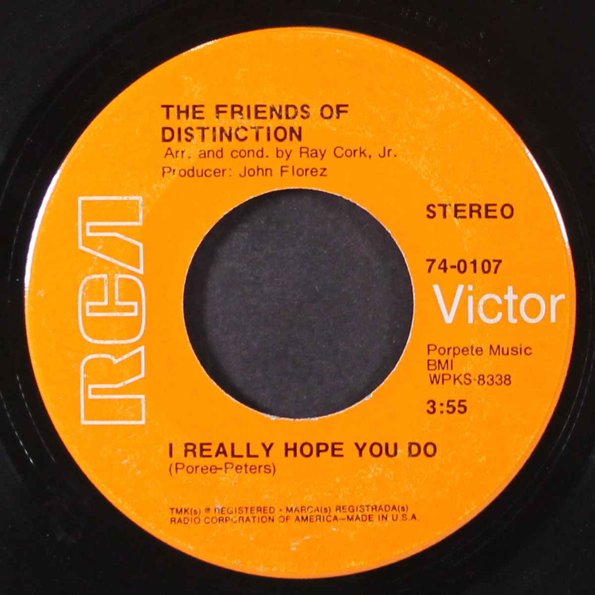 grazing in the grass / i really hope you do by FRIENDS OF DISTINCTION