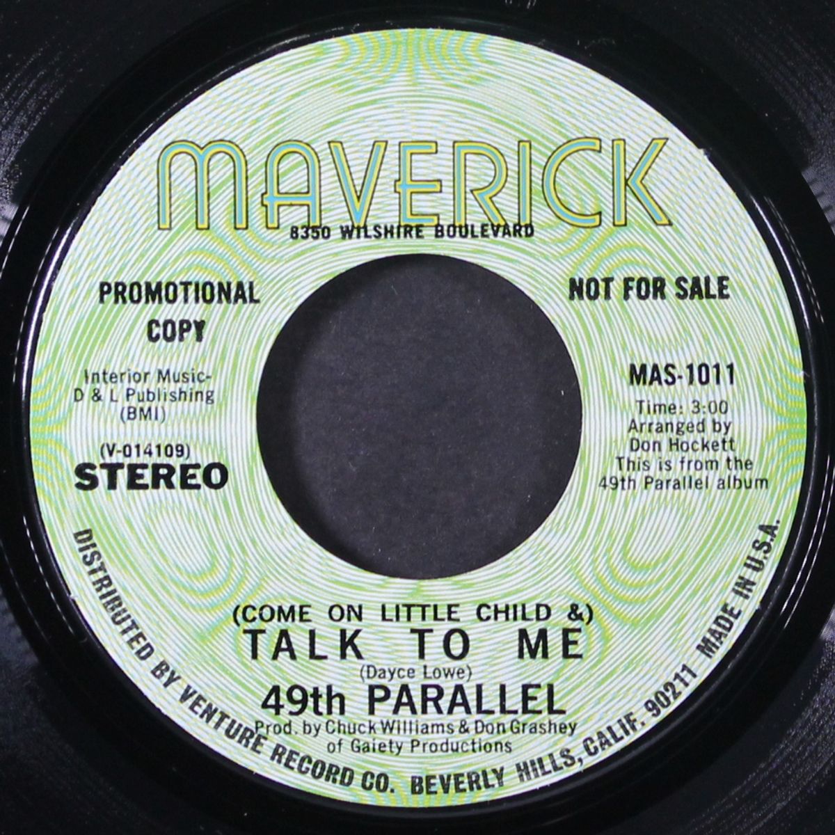 talk to me / same by 49TH PARALLEL