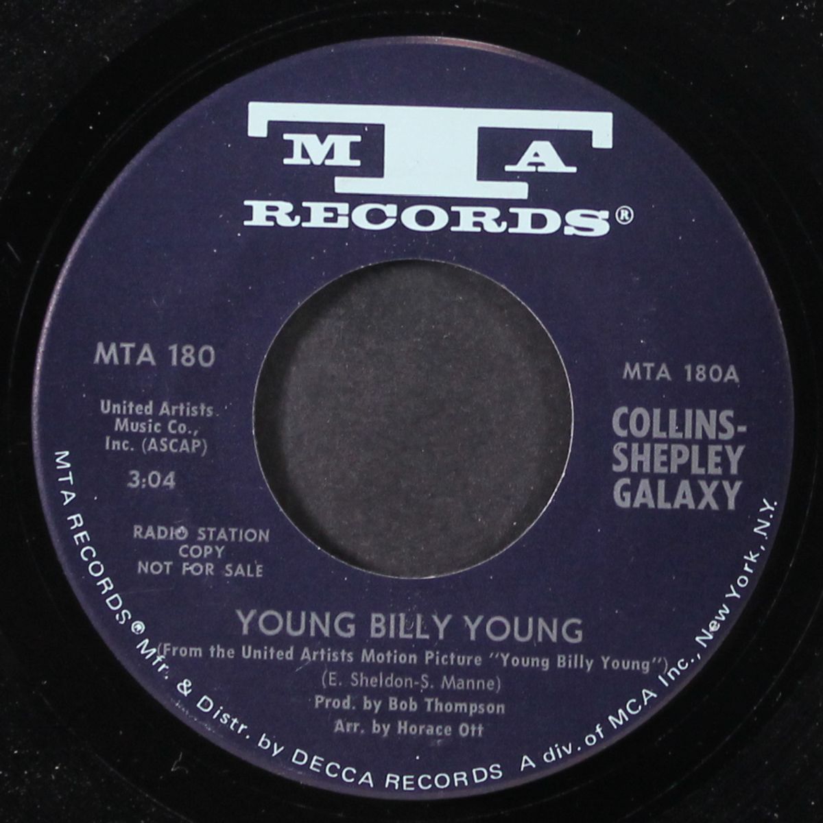 young billy young by COLLINS-SHEPLEY GALAXY