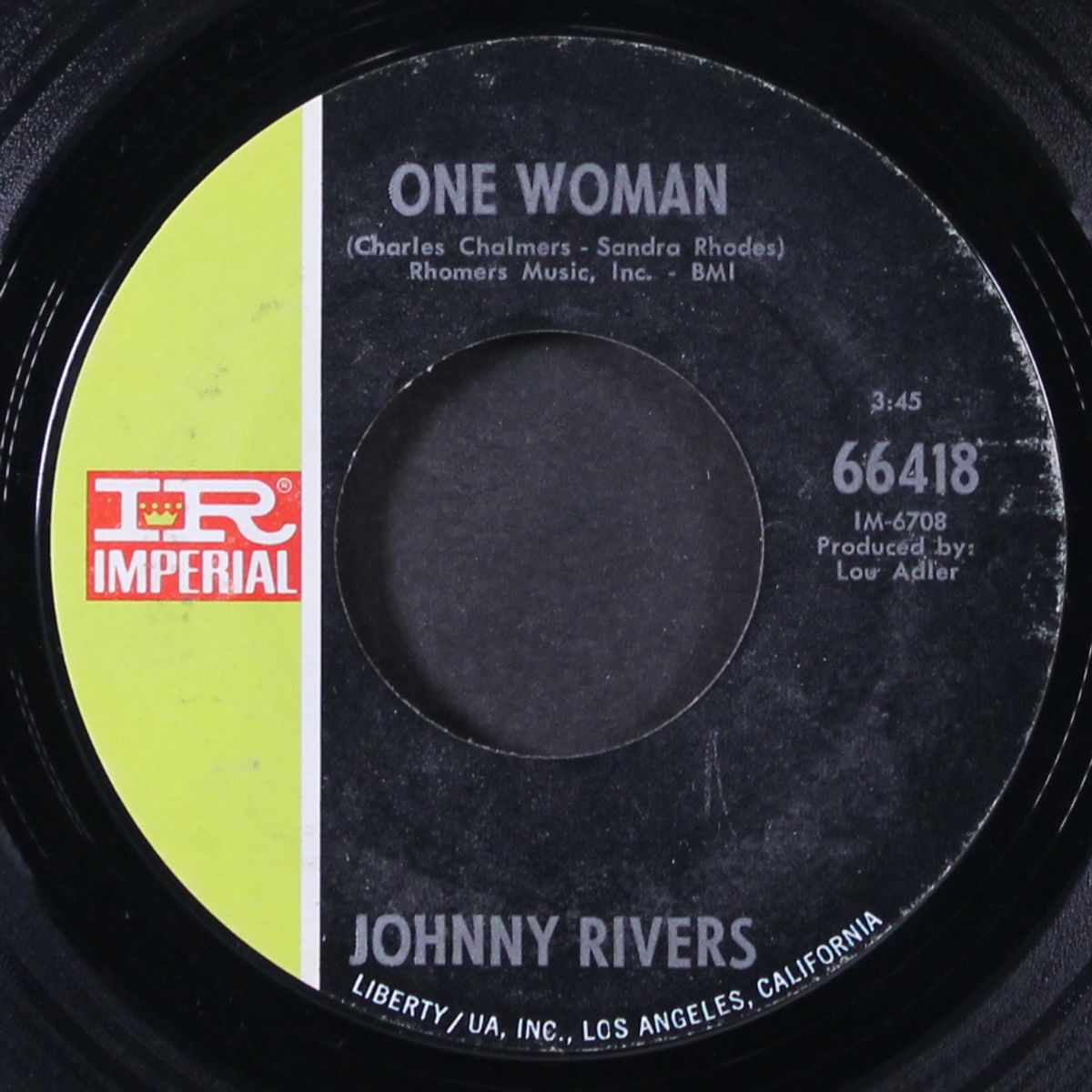 one woman / ode to john lee by JOHNNY RIVERS