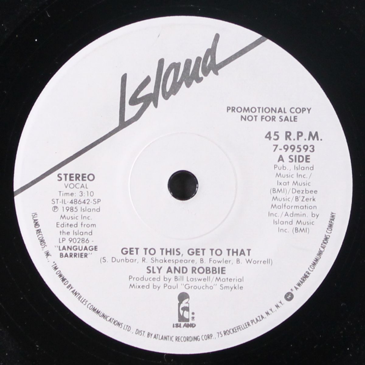 get to this, get to that / remix by SLY & ROBBIE