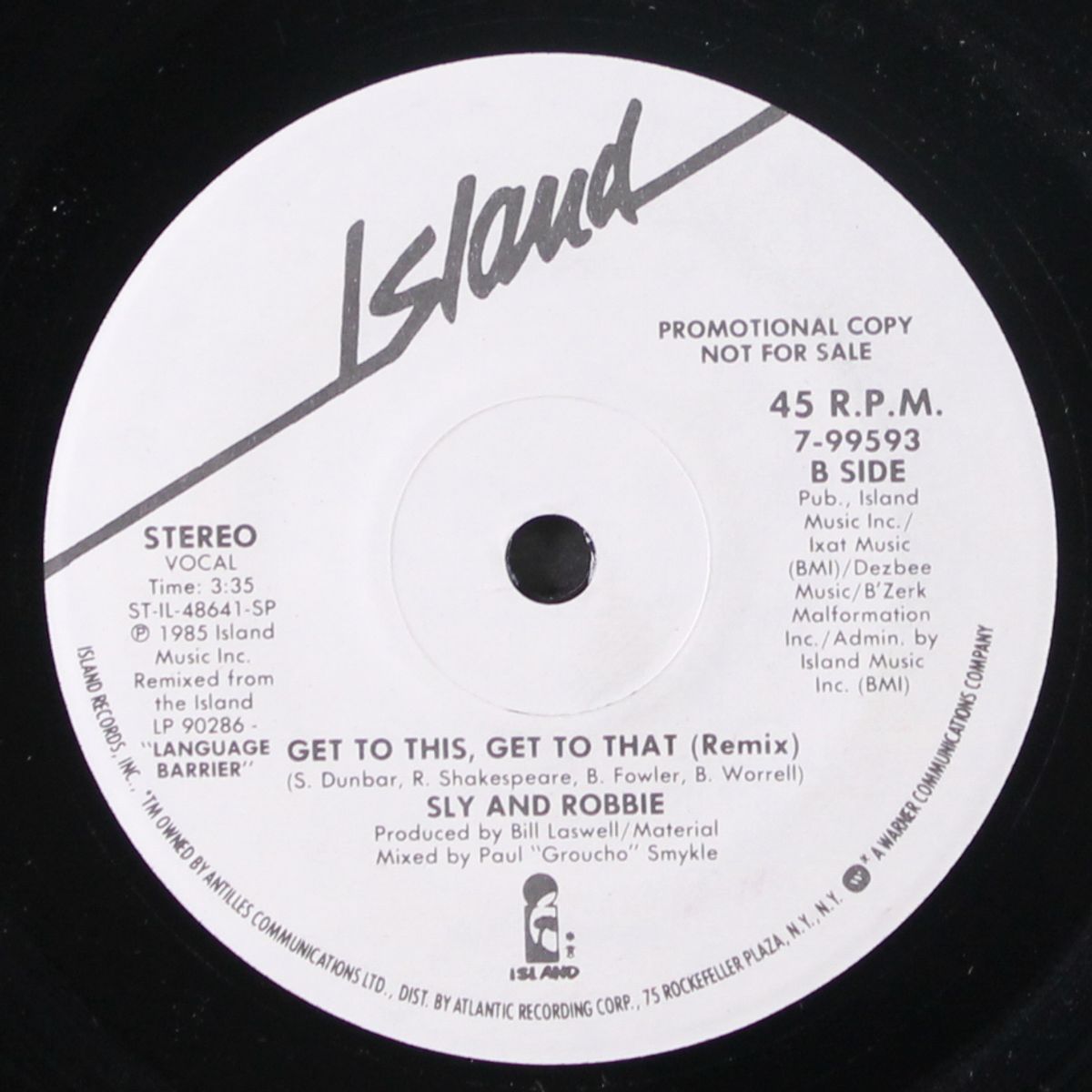 get to this, get to that / remix by SLY & ROBBIE