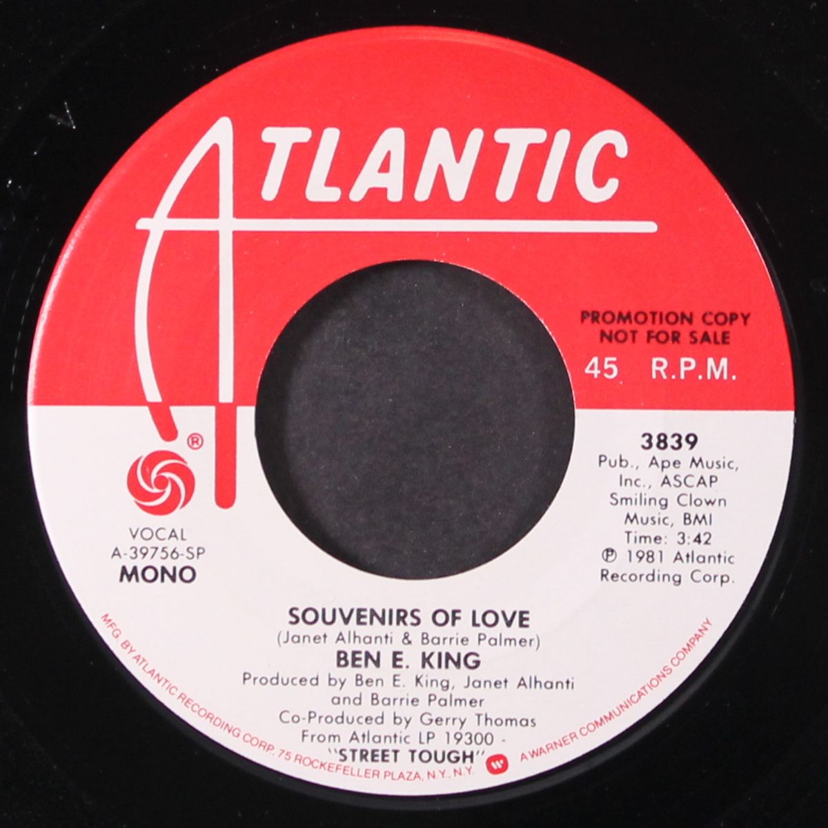 souvenirs of love / mono by BEN E. KING